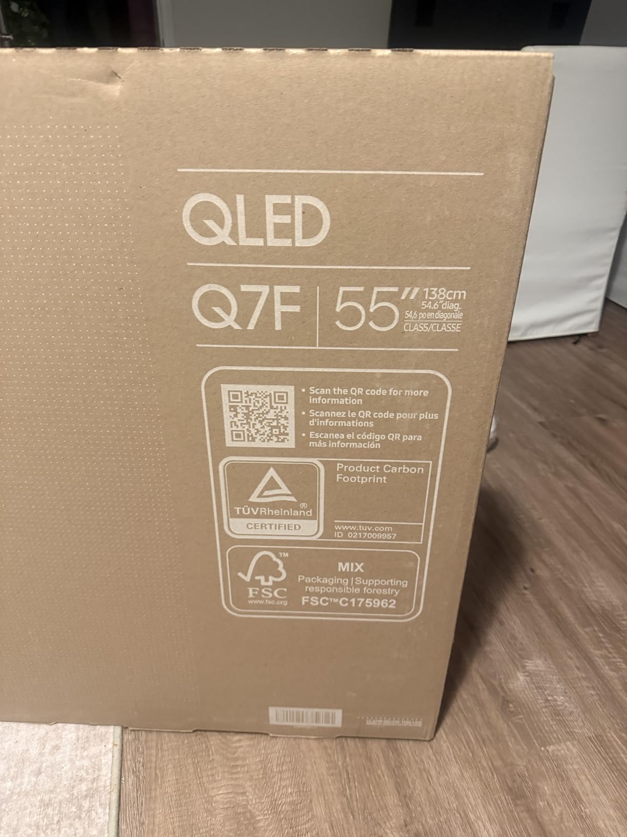 55-Inch Class QLED Q7F Series Samsung Vision AI Smart TV (2025 Model, 55Q7F) Quantum HDR, Object Tracking Sound Lite, Q4 AI Gen1 Processor, 4K upscaling, Gaming Hub, Alexa Built-in customer photo 2