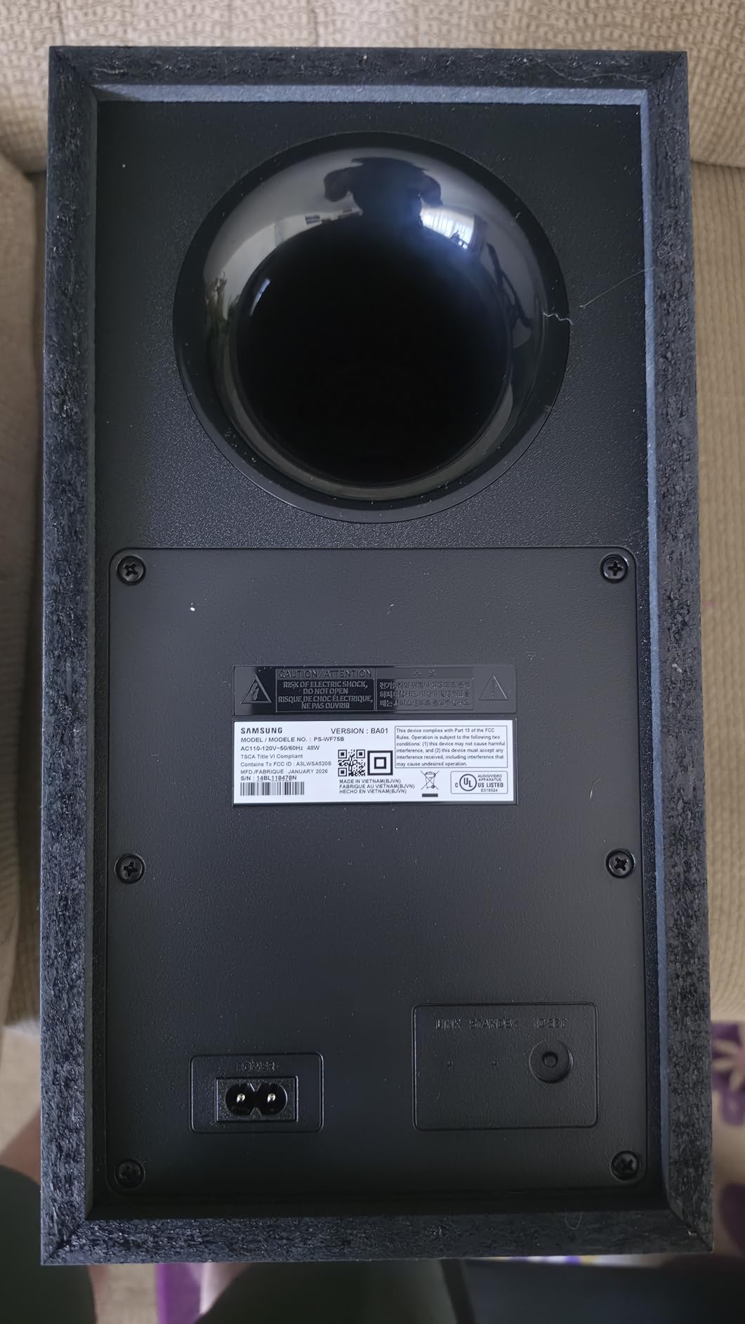 B-Series Soundbar HW-B750F 5.1 ch Subwoofer (2025 Model) Voice Enhance Mode, Q-Symphony, Adaptive Sound customer photo 1
