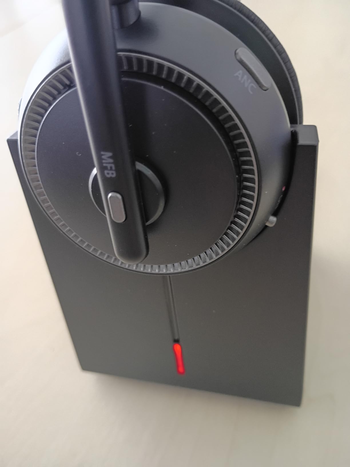 Upgrade ANC & ENC Headset with Microphone for PC, Wireless Headset with Mic for Work (Flip-to-Mute & USB Dongle), Bluetooth 5.4 Noise Cancelling Headphones with Mic for Call Center/Home/Computer/Phones customer photo 1