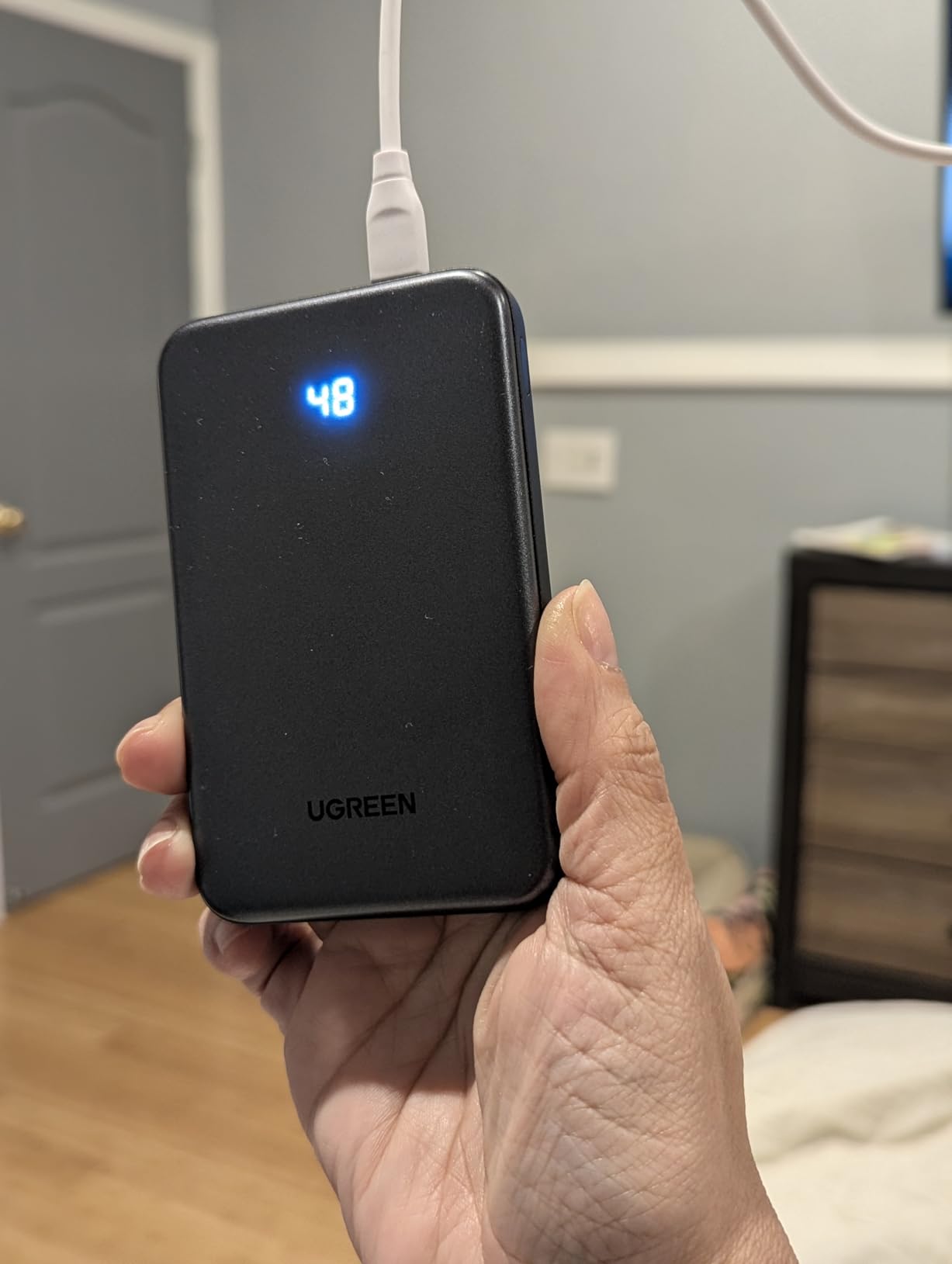 UGREEN Power Bank 10,000mAh 22.5W, Compact Portable Charger USB-C PD3.0 Travel Fast Charging Battery Pack with Digital Display for iPhone 17/16/15/14/13 Pro Max, Galaxy S25/S24 Ultra customer photo 2