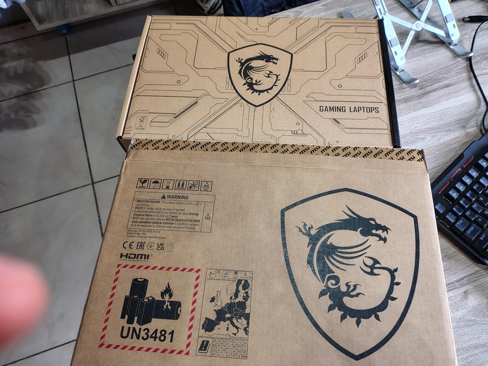 Katana 15 HX 15.6 inch 165Hz QHD+ Gaming Laptop: Intel Core i9-14900HX, NVIDIA Geforce RTX 5070, 32GB DDR5, 1TB NVMe SSD, RGB Keyboard, Win 11 Home customer photo 2