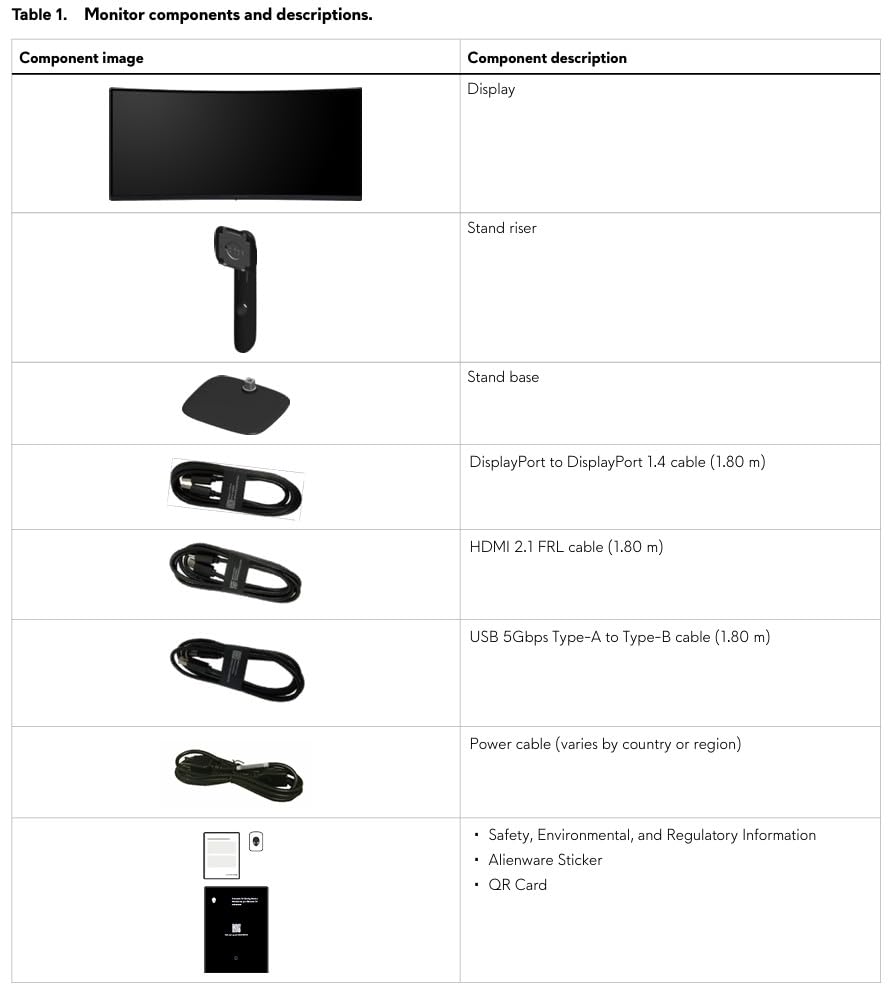 Alienware 34 Curved Gaming Monitor - AW3425DWM - 34-inch WQHD 180Hz 1ms Display, 1500R, AMD FreeSync Premium, VESA AdaptiveSync. customer photo 2