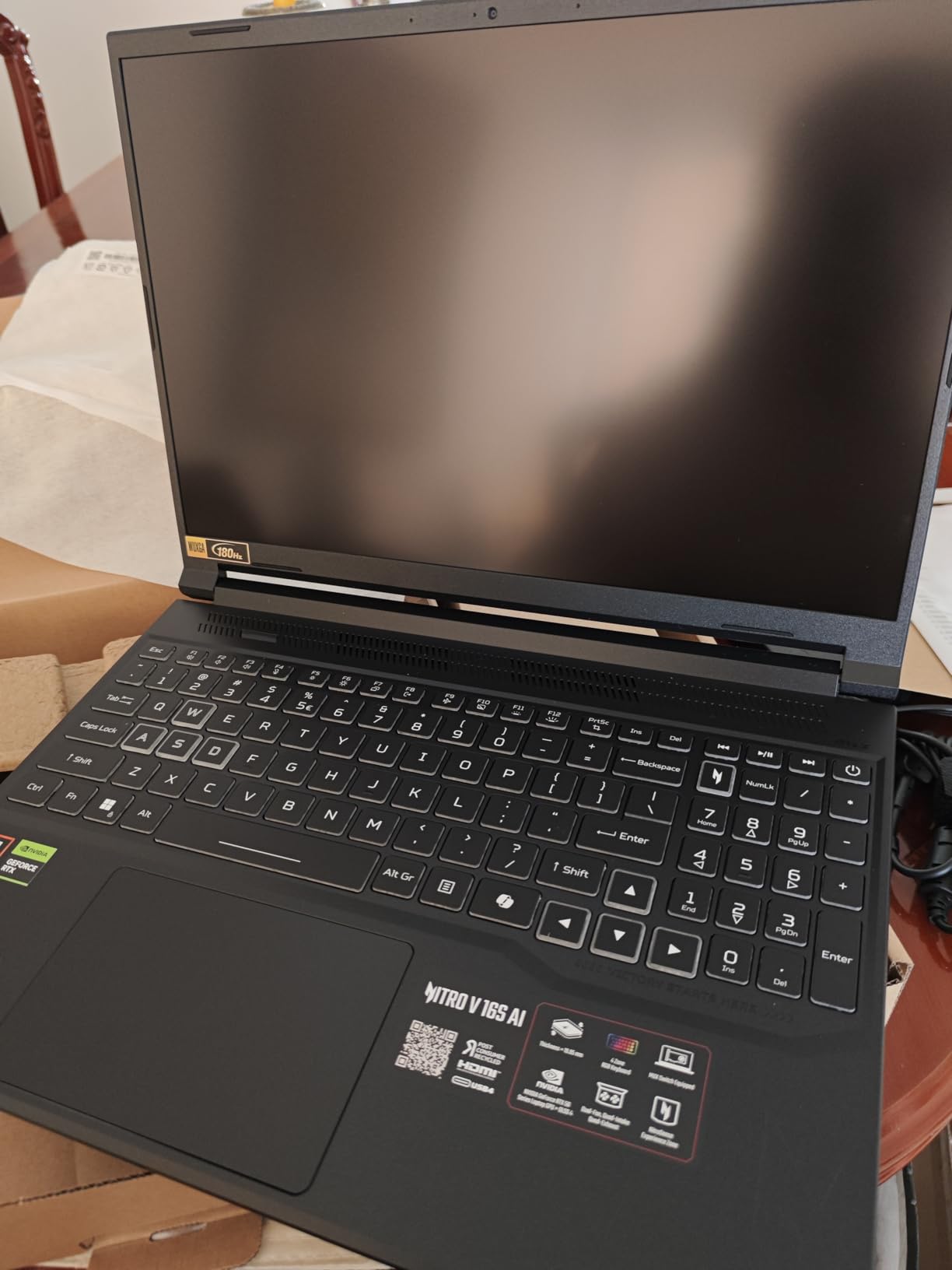 Acer Nitro V 16S AI Gaming Laptop | AMD Ryzen 7 260 | NVIDIA GeForce RTX 5060 | 16