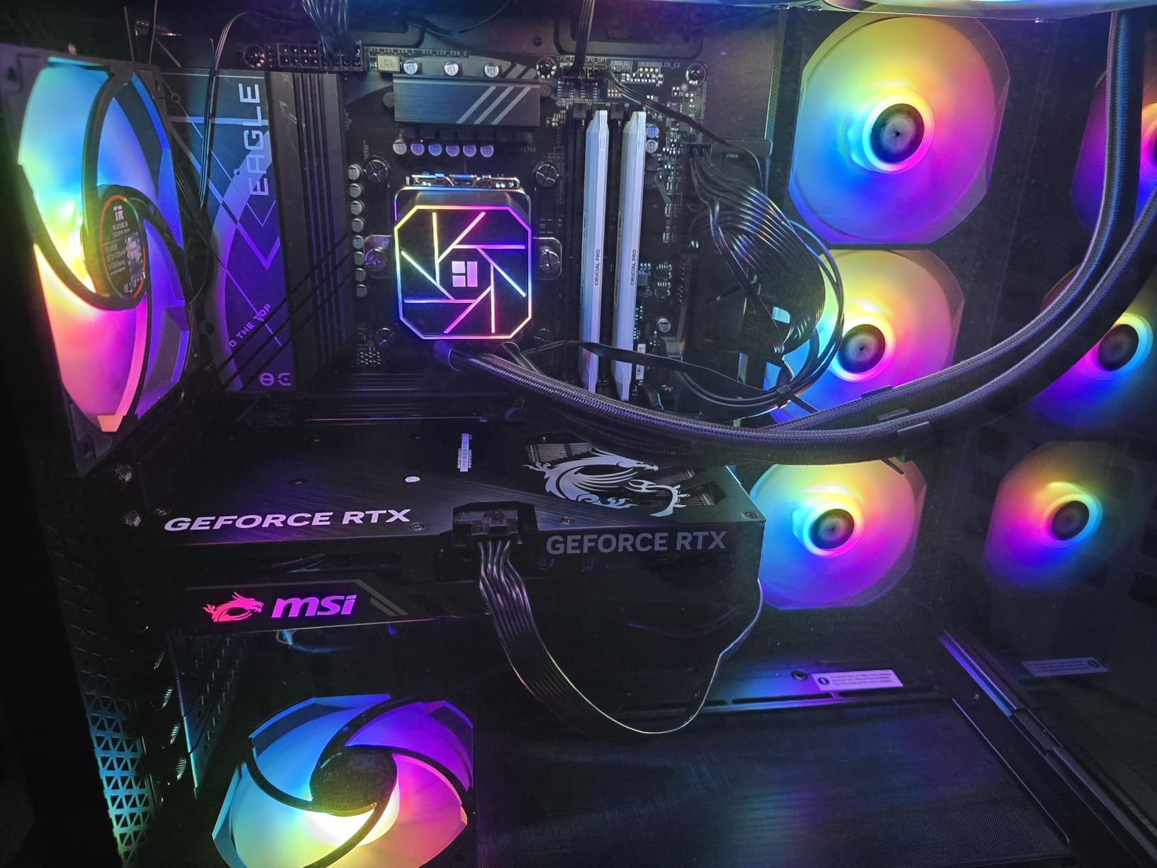 msi Gaming RTX 5060 8G Gaming OC Graphics Card (8GB GDDR7,128-bit, Extreme Performance: 2640 MHz, DisplayPort x3 2.1a, HDMI 2.1b, NVIDIA Blackwell Architecture) customer photo 1