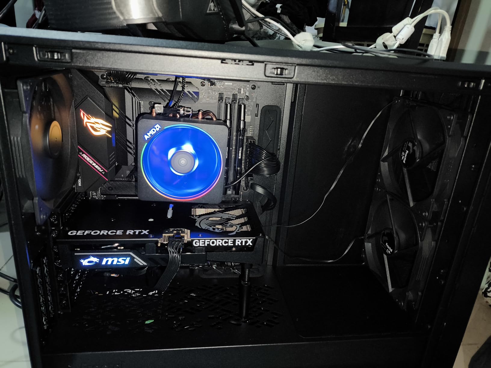 msi Gaming RTX 5060 8G Gaming OC Graphics Card (8GB GDDR7,128-bit, Extreme Performance: 2640 MHz, DisplayPort x3 2.1a, HDMI 2.1b, NVIDIA Blackwell Architecture) customer photo 2