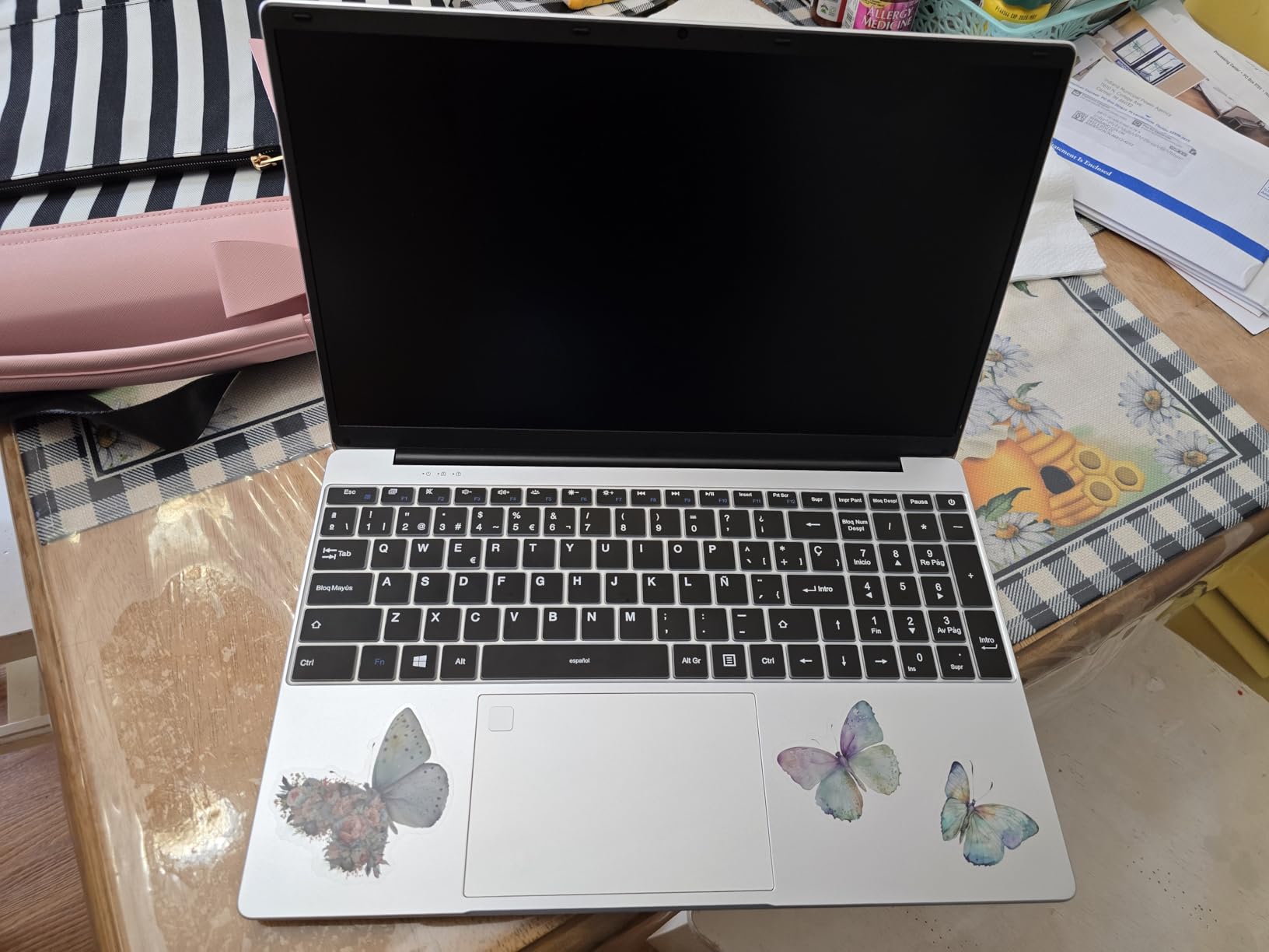 Auusda Business Laptop Computer for Work, Notebook PC for College Students, 15.6