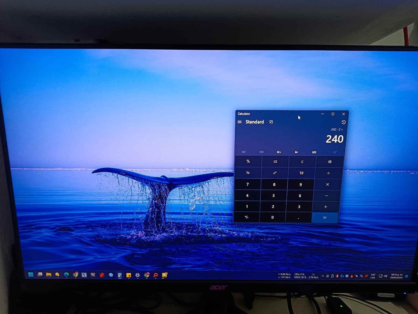 Acer Nitro 27in 4K 3840x2160 IPS 160Hz DFR 320Hz Gaming Monitor VG270K V4 | 0.5ms, AMD FreeSync Premium, 2xHDMI 2.1, DisplayPort, Speaker, VESA Mountable, Bluelight Filter customer photo 2