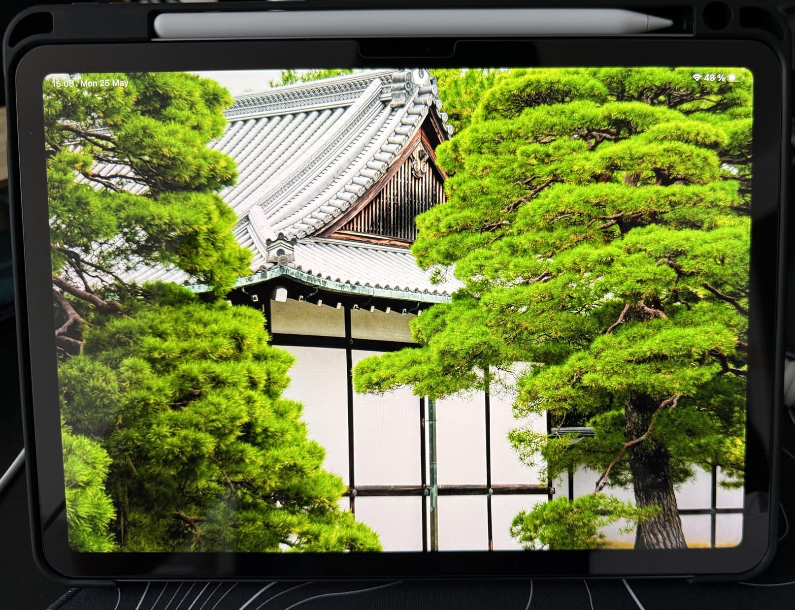 ESR 2 Pack Screen Protector for iPad Pro 11 Inch (M5/M4) 2025/2024, 9H Tempered Glass Film with Ultra Fit Tray, Scratch Resistant, HD Clarity, Bubble Free Application, Apple Pencil Support customer photo 2