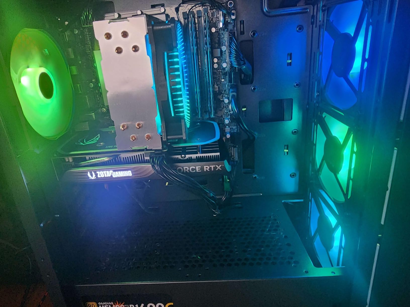 Skytech Gaming Nebula Gaming PC, Intel i5 14400F 2.5GHz, NVIDIA RTX 5060, 1TB NVMe SSD, 16GB DDR5 RAM 6000, 650W Gold PSU, Wi-Fi, Win 11 customer photo 1