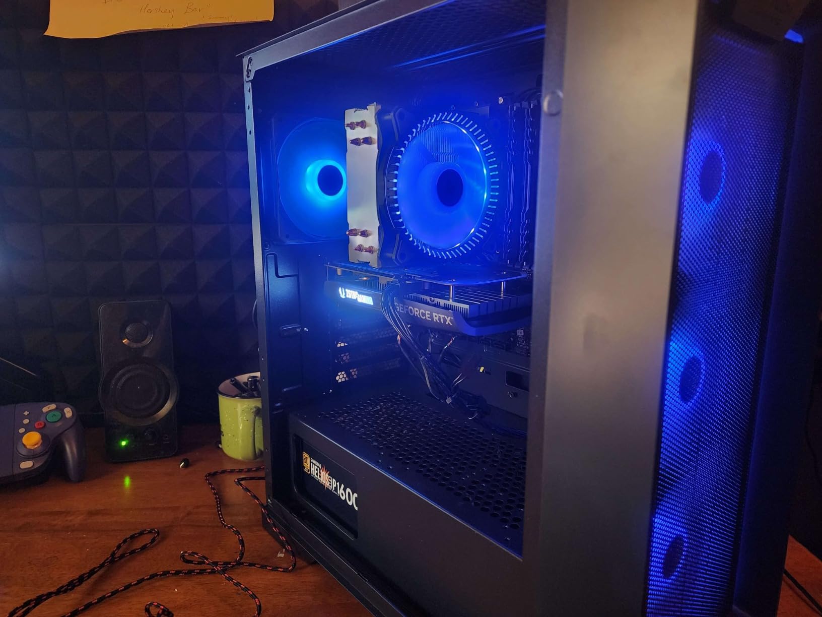 Skytech Gaming Nebula Gaming PC, Intel i5 14400F 2.5GHz, NVIDIA RTX 5060, 1TB NVMe SSD, 16GB DDR5 RAM 6000, 650W Gold PSU, Wi-Fi, Win 11 customer photo 2