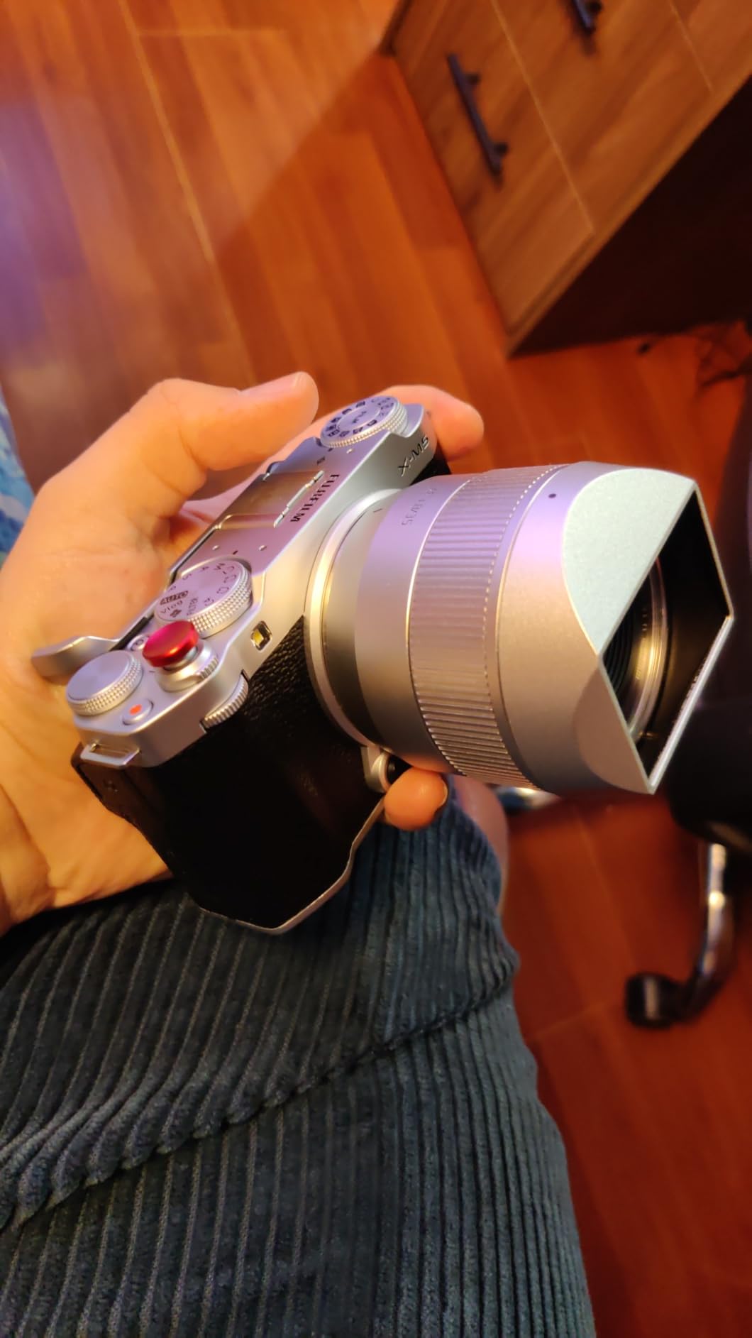 Fujifilm X-M5 Mirrorless Digital Camera Body - Silver customer photo 1