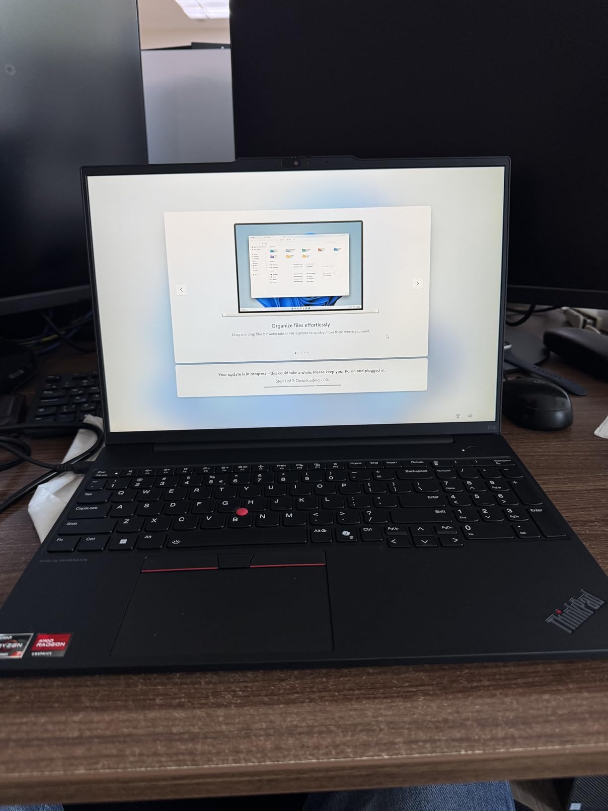 ThinkPad E16 Gen 2 Business Laptop Computer, AMD 8-Core Ryzen 7 7735HS, 16GB DDR5, 512GB PCIe SSD, 16