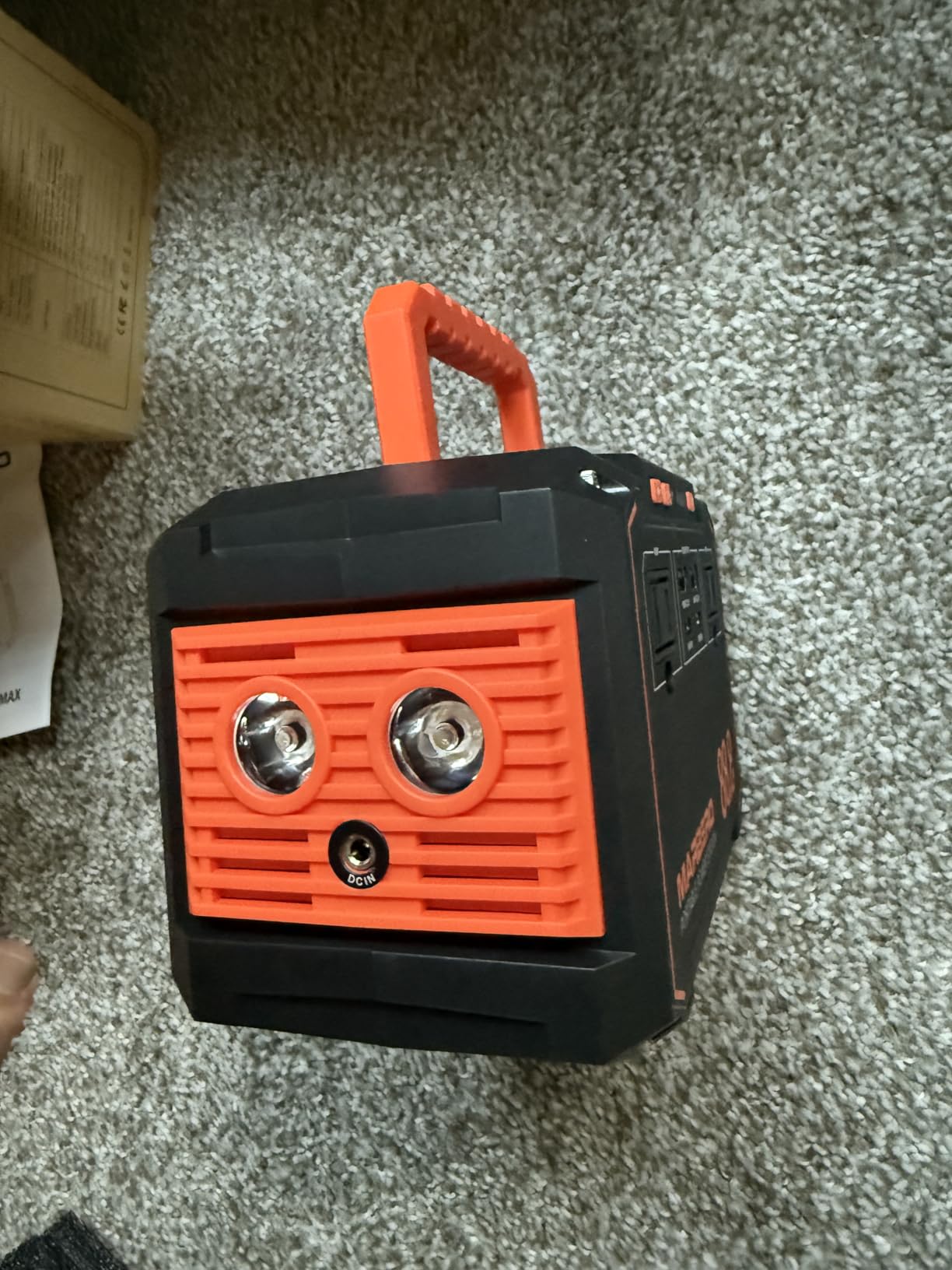 MARBERO 155Wh Solar Generator with Solar Panel Included 30W Portable Power Station 100W 150W Surge Multi-Output Solar Powered Generator Ultra Lightweight for Camping Emergency Blackout customer photo 1