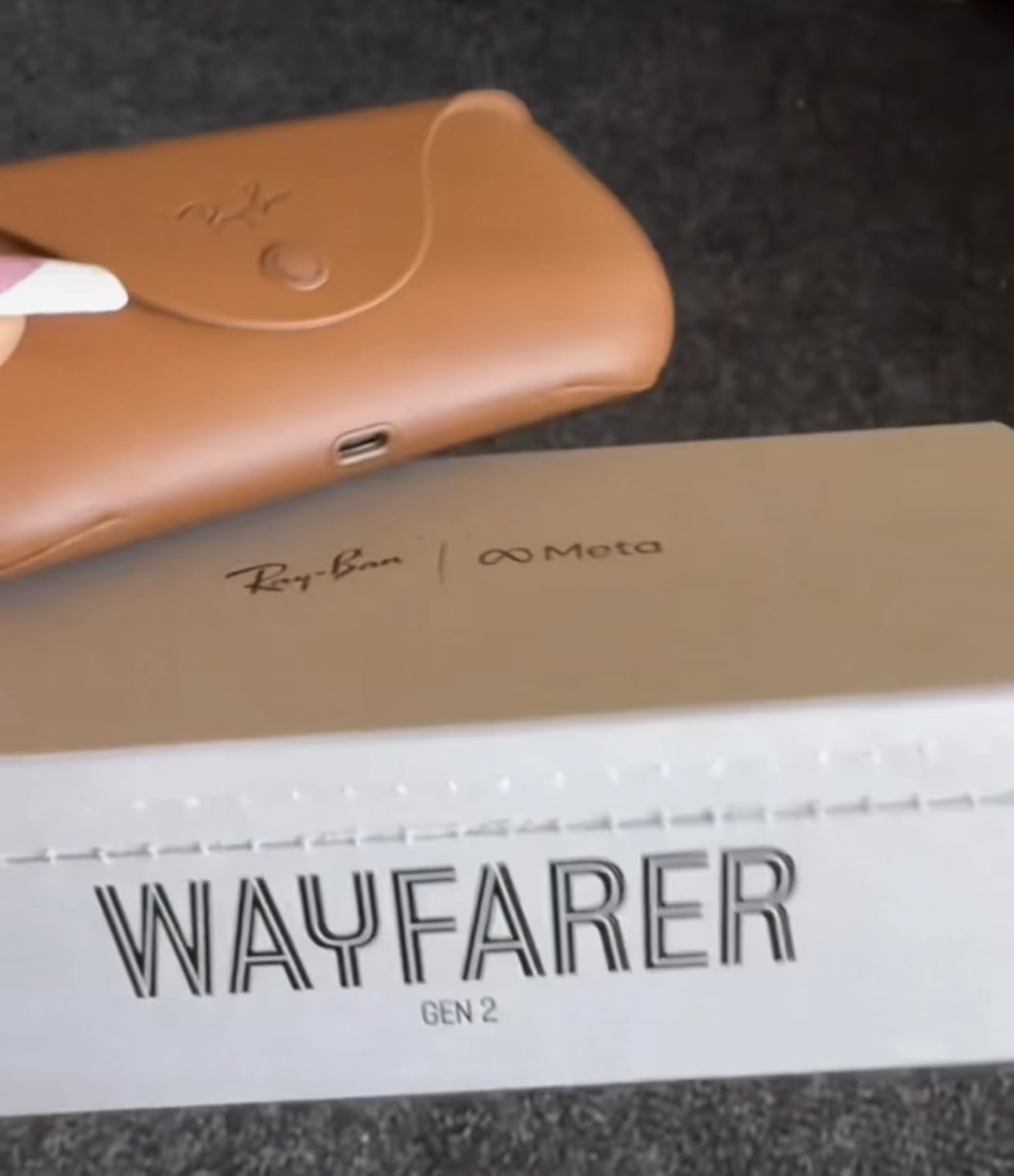 Ray-Ban (Gen 2) Wayfarer Smart AI Glasses, Matte Black, Clear Lenses customer photo 2