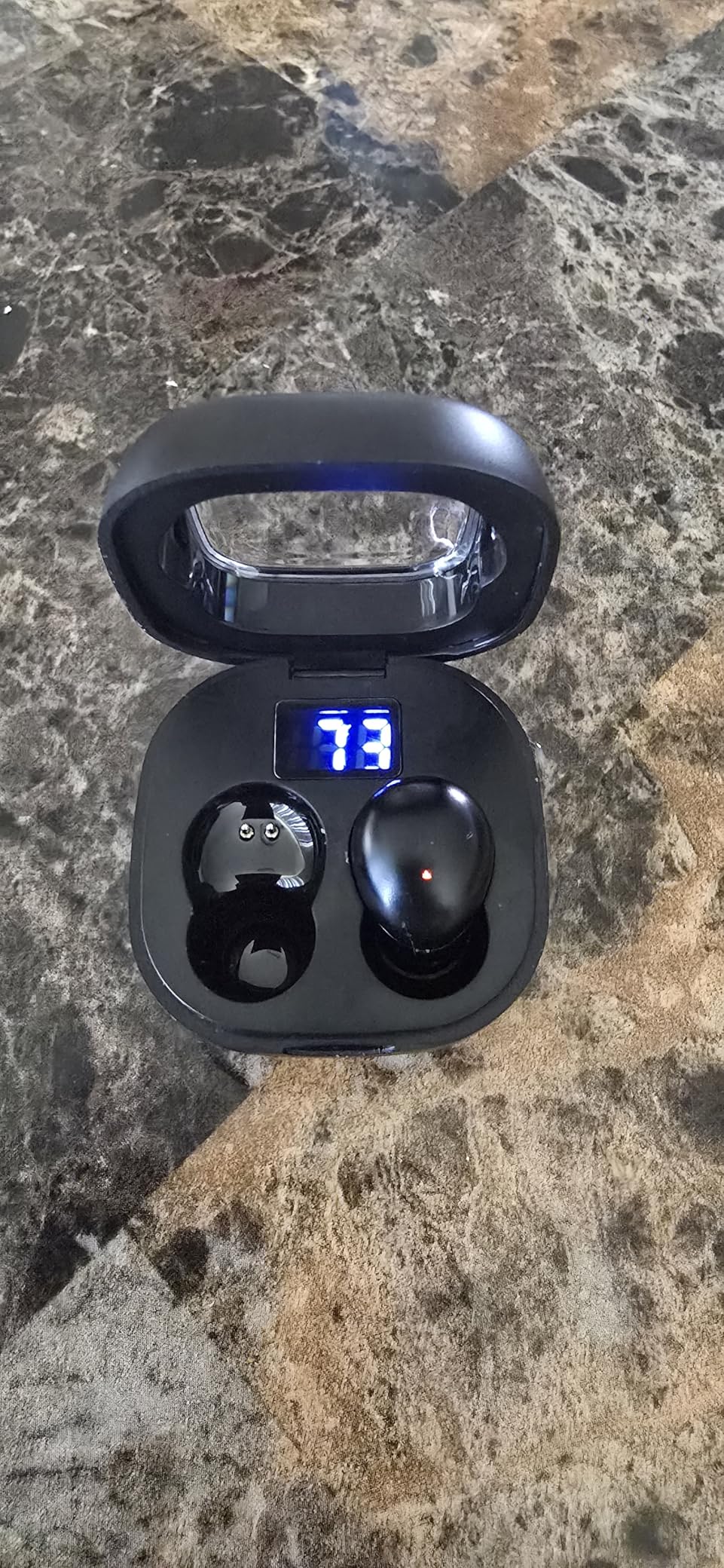 Invisible Mini Sleep Earbuds for Side Sleepers, Ultra-Comfortable & Feather-Light Bluetooth 5.4 Sleep Headphones, LED Display Portable Case Small Earphones for Sleep Work Sports (Beige) customer photo 2