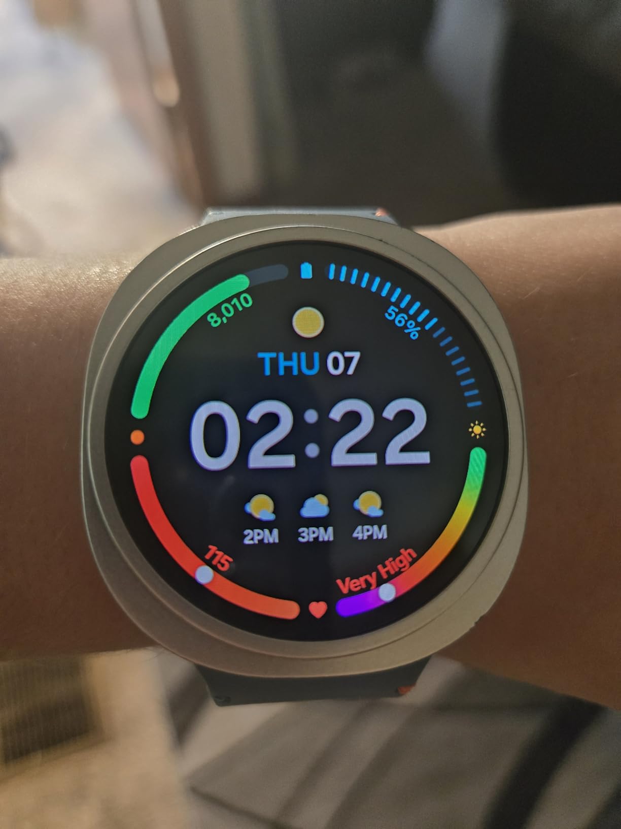 Samsung Galaxy Watch 8, 44mm Bluetooth Smartwatch, Fitness Tracker, Sleep Coaching, Running Coach, Energy Score, Heart Rate Tracking, Graphite SM-L330NDACXAA 2025 Model (Renewed) customer photo 1