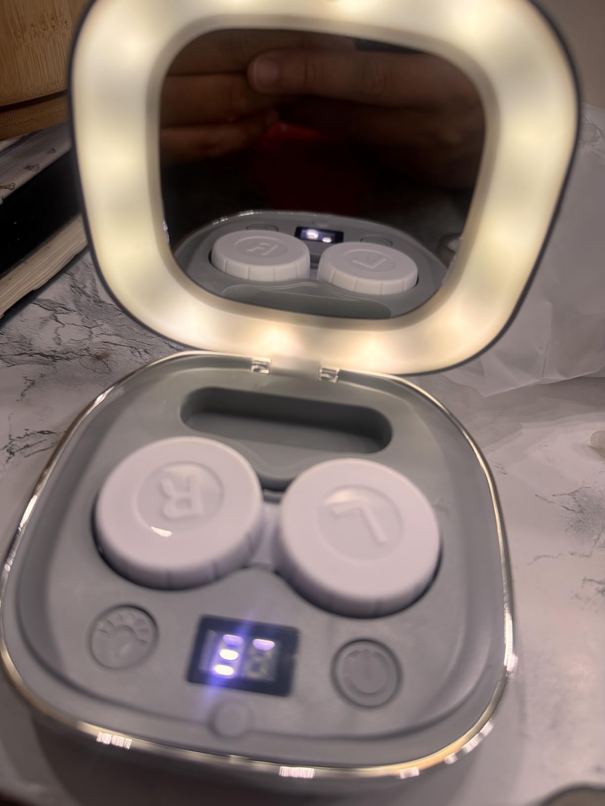 Pro 3.0 Portable Ultrasonic Contact Lens Cleaner with Intelligent Chip Smart Modes customer photo 1