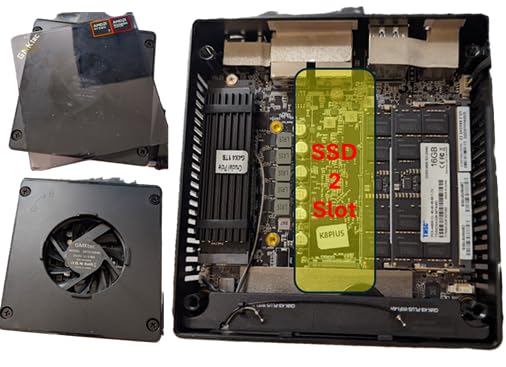 GMKtec M5 Ultra Gaming Mini PC Ryzen 7 7730U (Upgraded 7430U/5825U), 32GB RAM 512GB SSD Dual NIC LAN 2.5GbE Desktop Computers, Triple 4K Display, WiFi 6E, USB-C, BT 5.2, DP, HDMI 2.0 customer photo 1