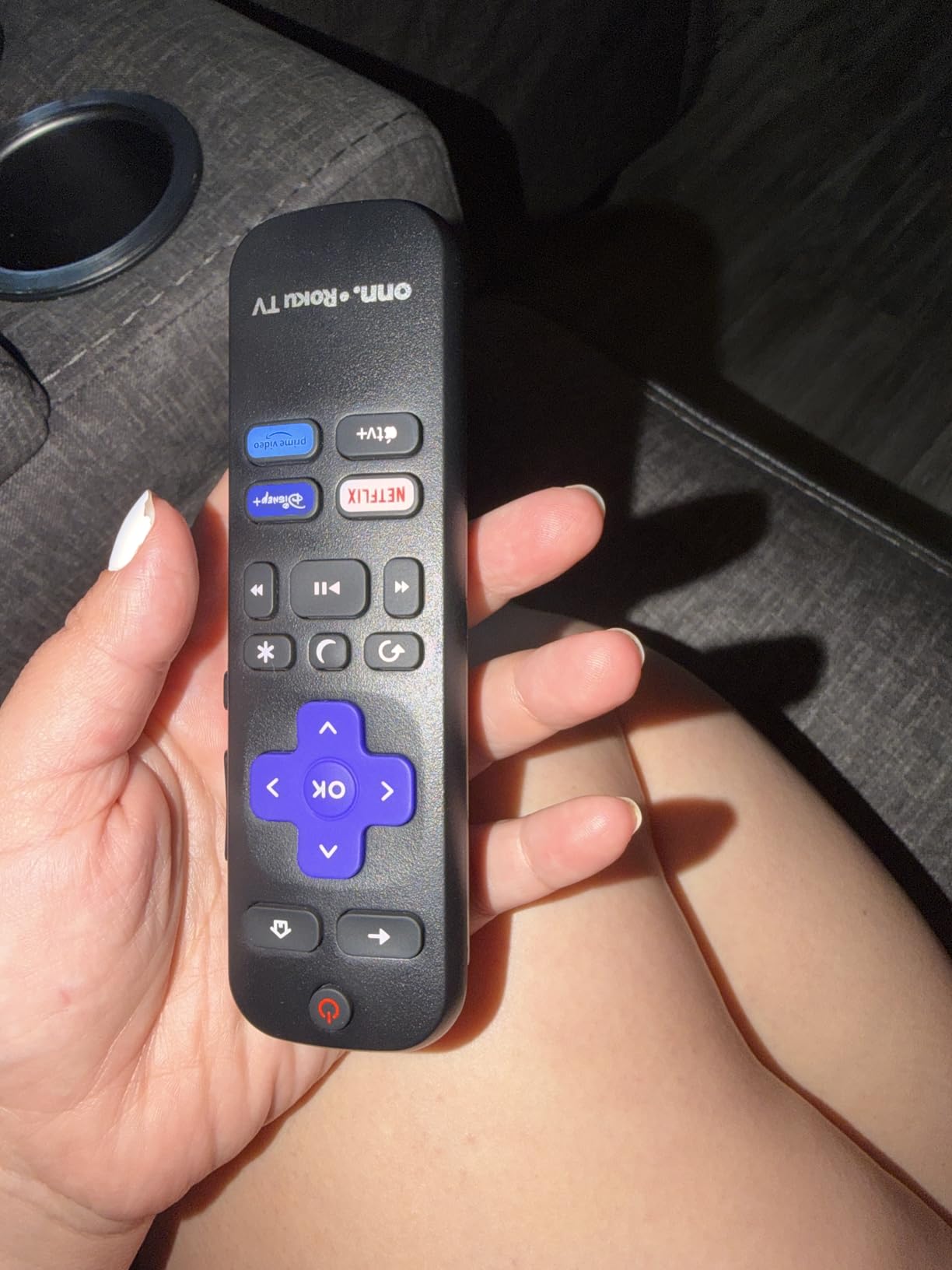 2 Pack Replacement Remote Control Only for Roku TV, Compatible for TCL Roku/Hisense Roku/Onn Roku/Sharp Roku/Philips Roku/Element Roku/Westinghouse Roku TVs customer photo 1