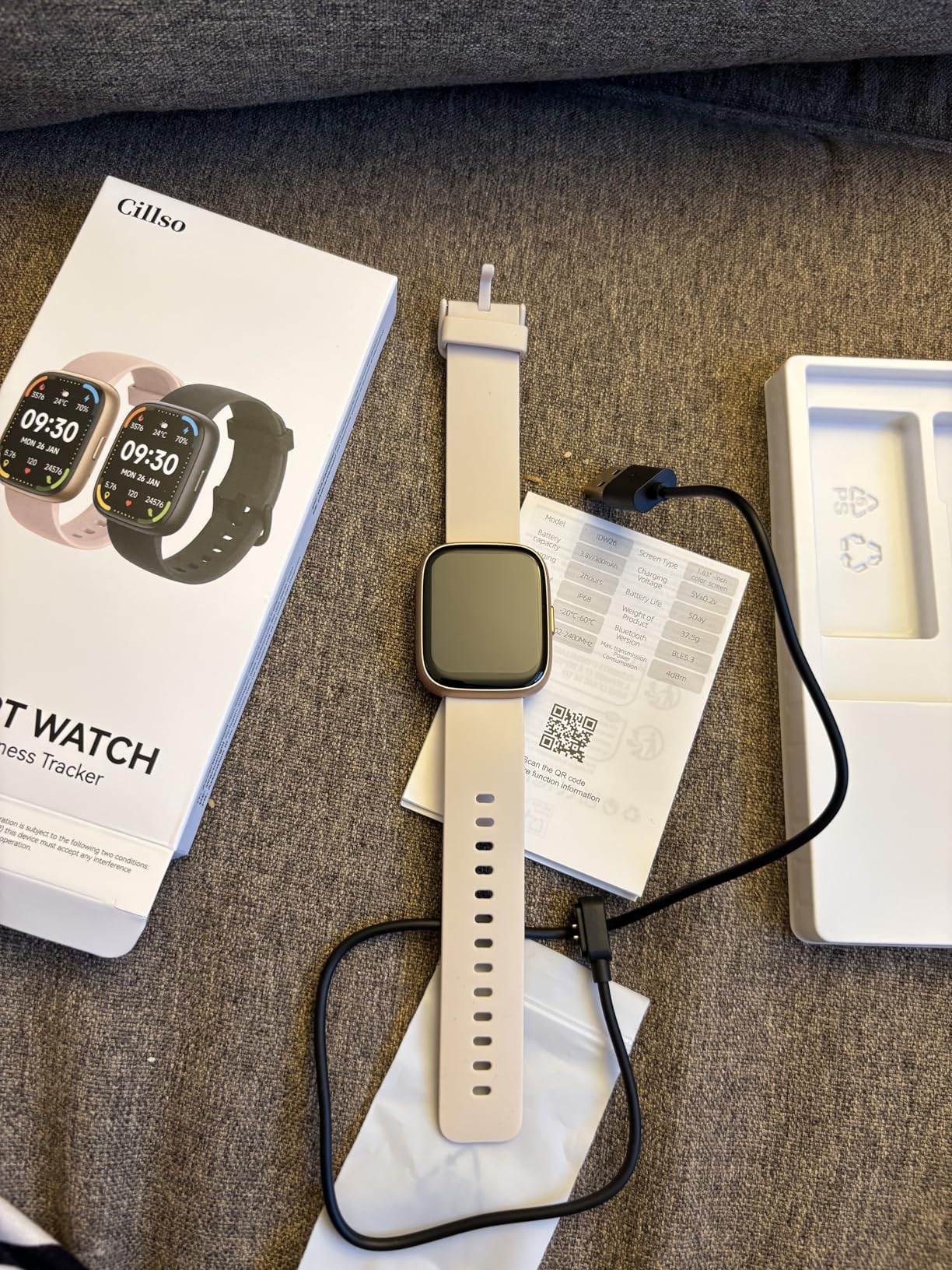 Smart Watch with Alexa Built-in, 1.83