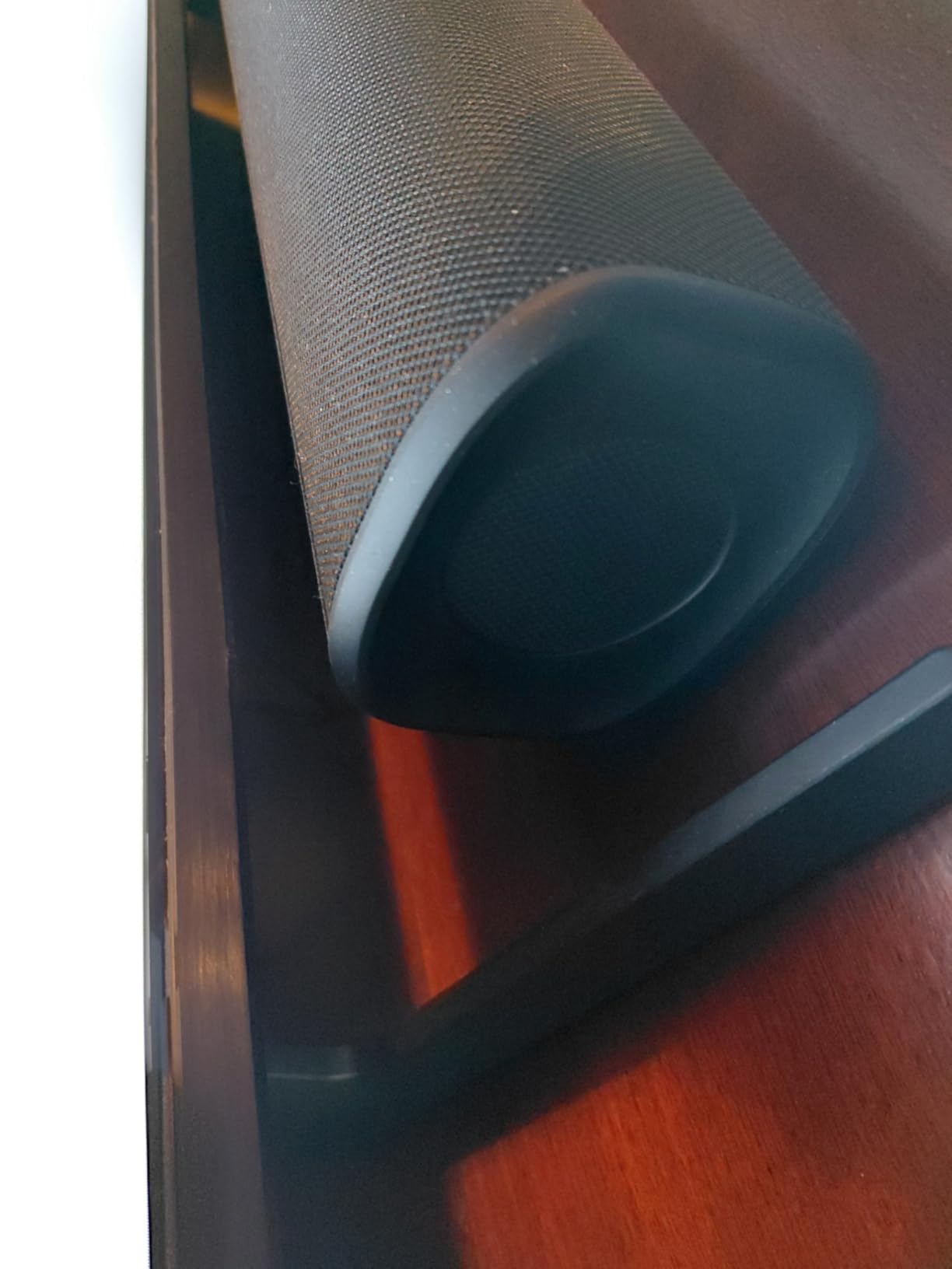 Puriom Sound Bar for Smart TV, 100W Sound Bar with Bluetooth 5.3/ARC/Opt/AUX Connect, 2-in-1 Detachable Home Soundbar, Home Theater Speaker & Bass Effect, for TV/PC/Projectors customer photo 1