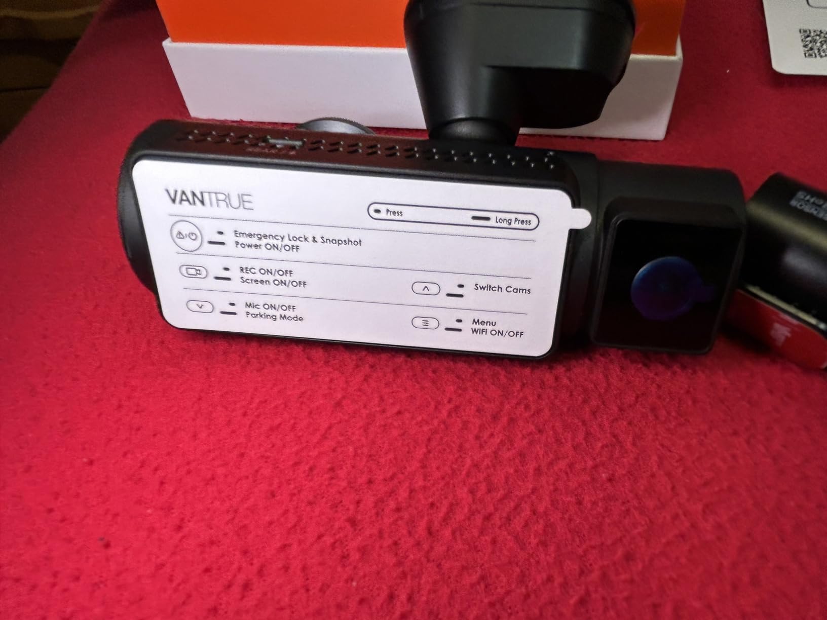 Vantrue N4 Pro S 4K 3 Channel Dash Cam, Triple STARVIS 2 HDR Car Camera customer photo 1