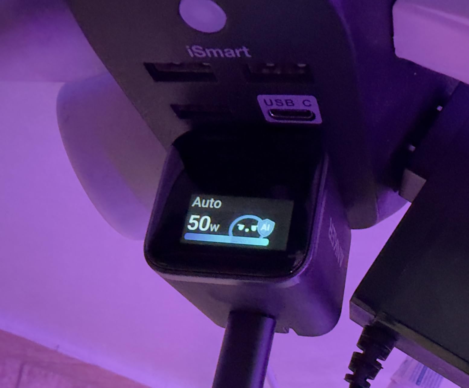 Anker Smart Display Charger, Anker Nano USB C Charger Block, 45W Max GaN Phone Charger, 180 Degree Foldable Plug, Smart Recognition, Built-in Care Mode, for iPhone 17/16/15 (Non-Battery, One USB-C Port, No Cable) customer photo 2