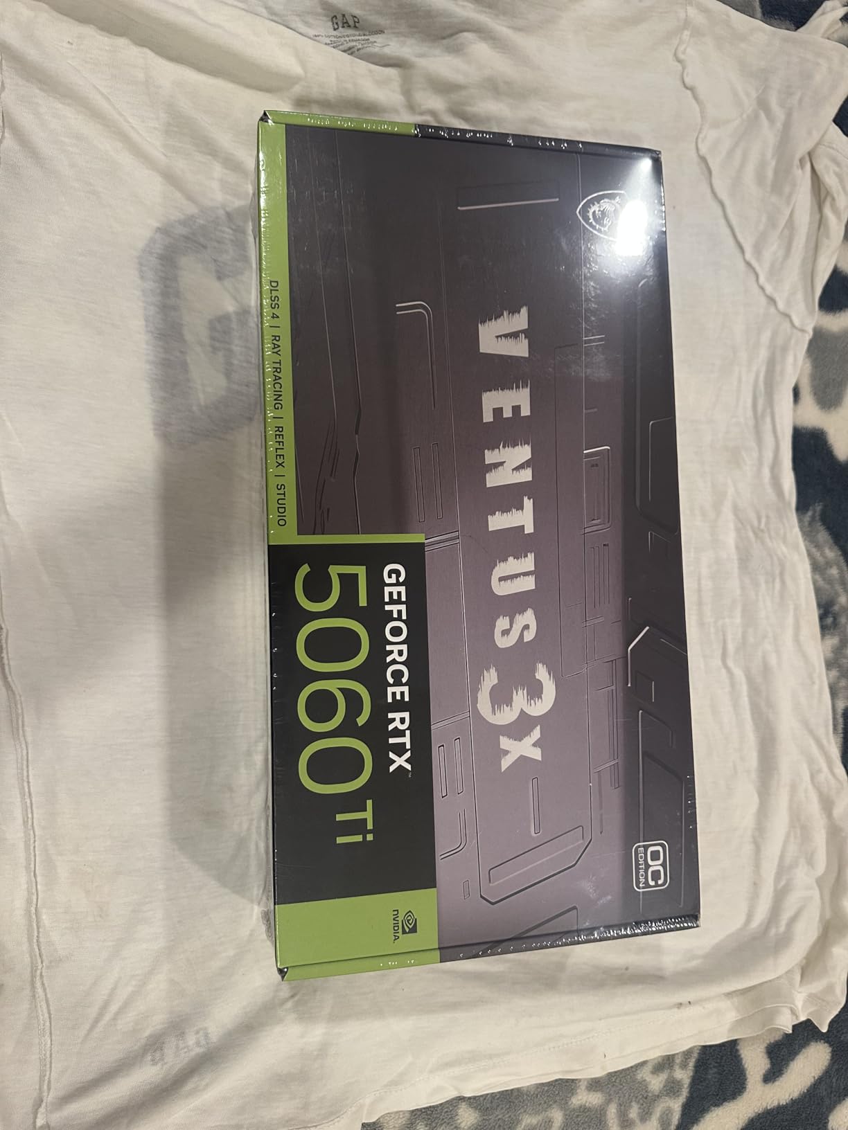 msi Gaming RTX 5060 Ti 8G Ventus 3X OC Graphics Card (8GB GDDR7, 128-bit, Extreme Performance: 2602 MHz, DisplayPort x3 2.1a, HDMI 2.1b, NVIDIA Blackwell Architecture) customer photo 1
