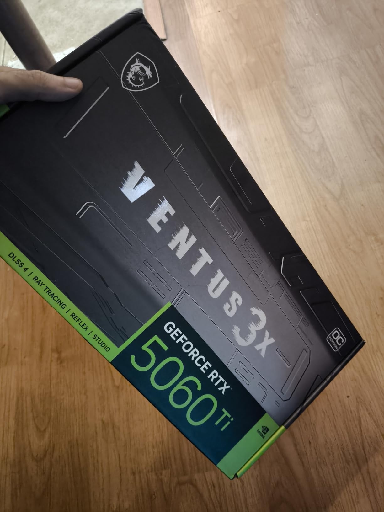 msi Gaming RTX 5060 Ti 8G Ventus 3X OC Graphics Card (8GB GDDR7, 128-bit, Extreme Performance: 2602 MHz, DisplayPort x3 2.1a, HDMI 2.1b, NVIDIA Blackwell Architecture) customer photo 2