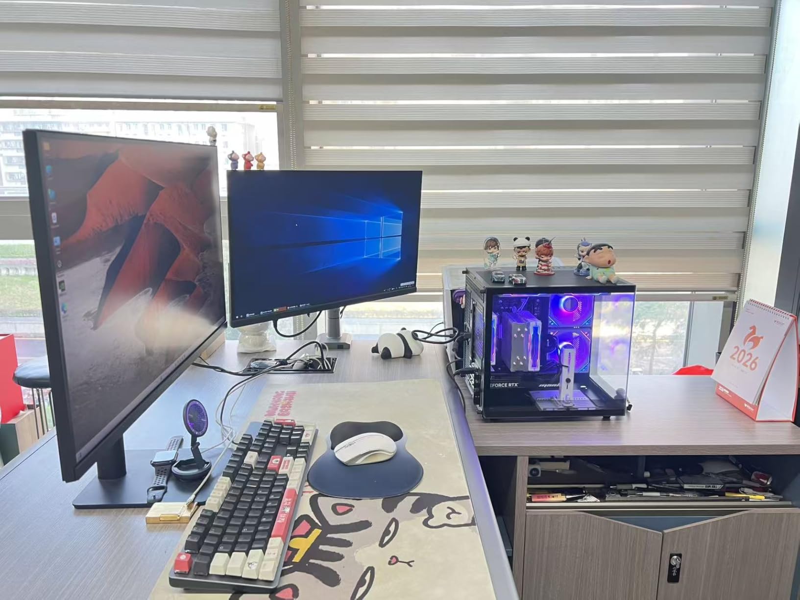 Prebuilt Gaming PC Desktop | Ryzen 5 Up to 4.1G | RX 560 4G Graphics Card | 16G DDR4 RAM | 512G SSD | Wi-Fi 6 | Tower Computer for Home Office, Student & Casual Gaming (White) customer photo 1