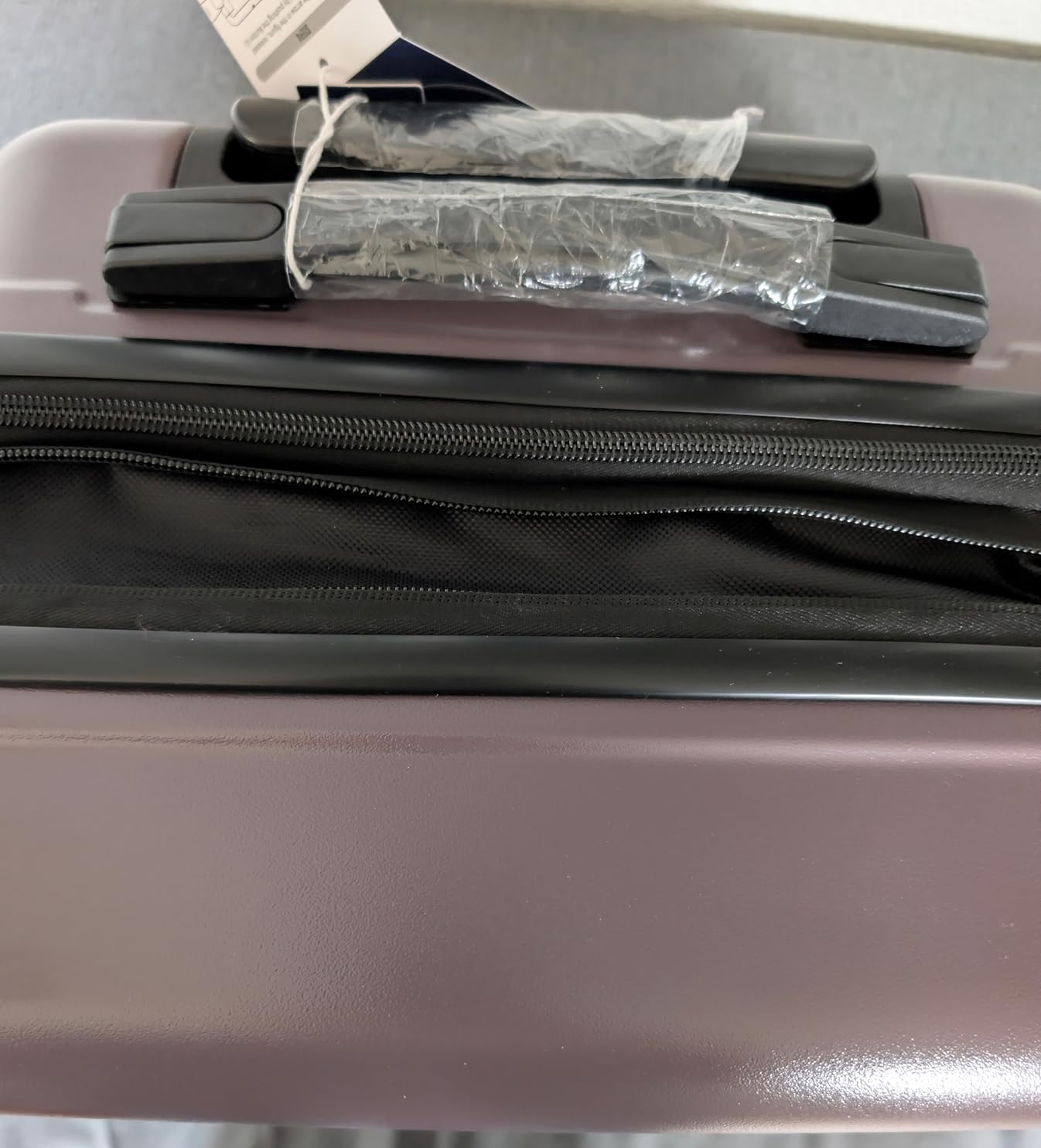 LIGHT FLIGHT Expandable Carry On Luggage 22x14x9 Airline Approved with Double Spinner Wheels, 20 Inch Lightweight Hard Shell Rolling Suitcases with TSA Lock, Blue customer photo 1