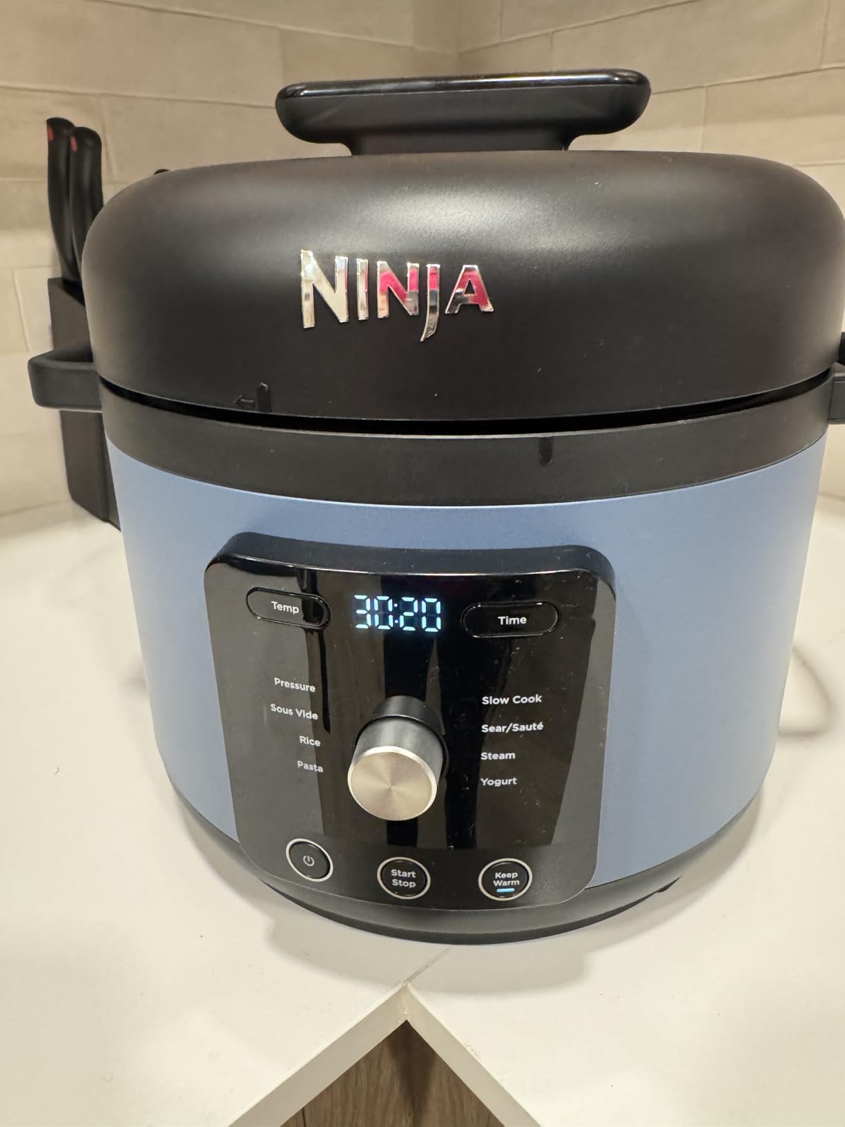 Ninja HyperHeat 9-in-1 Electric Pressure Cooker, 6.5 Qt Multi Cooker with Sear/Saute, Slow Cooker, Rice Cooker, Sous Vide, 1200W, PFAS-Free Pot customer photo 1
