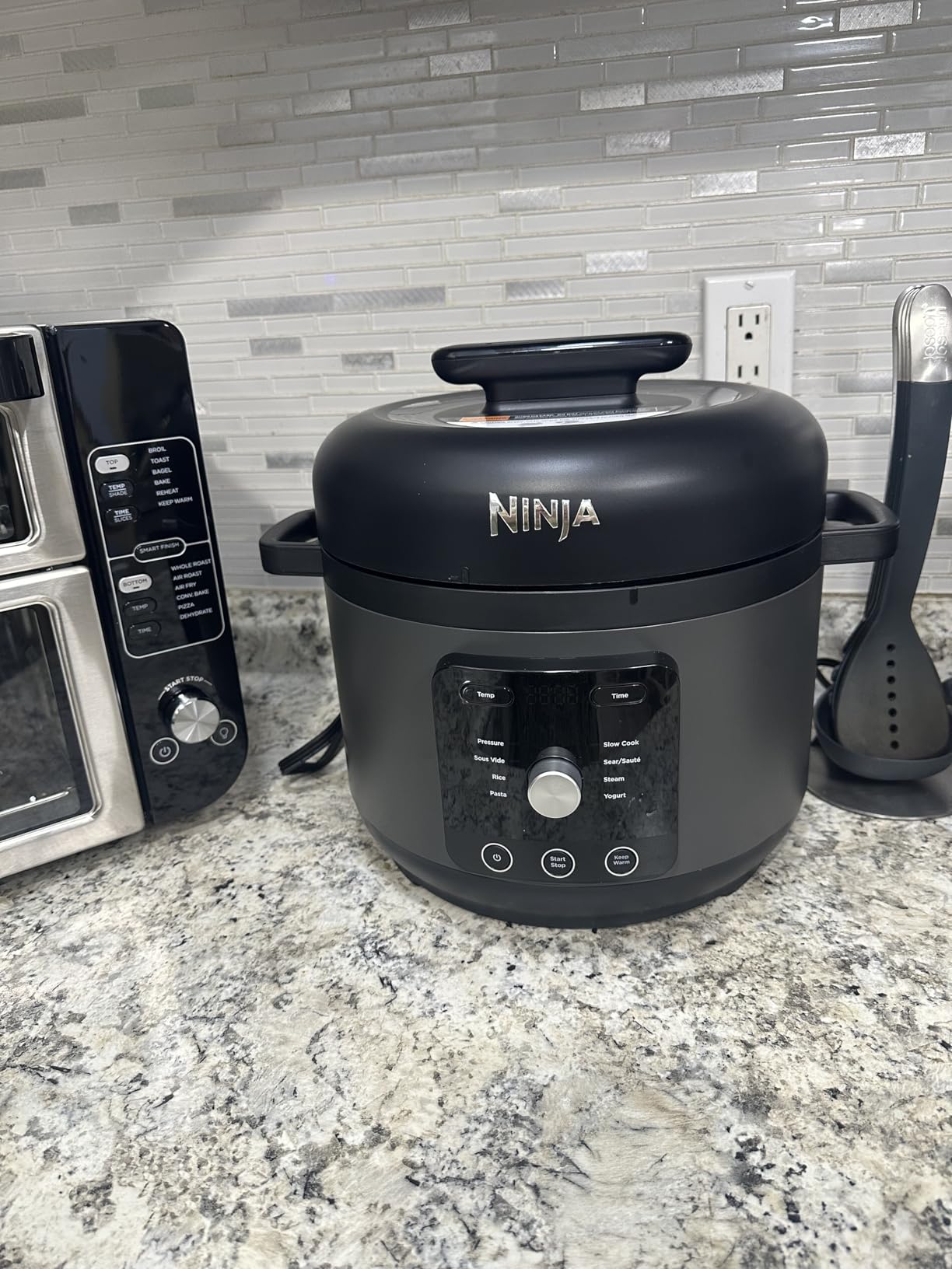 Ninja HyperHeat 9-in-1 Electric Pressure Cooker, 6.5 Qt Multi Cooker with Sear/Saute, Slow Cooker, Rice Cooker, Sous Vide, 1200W, PFAS-Free Pot customer photo 2