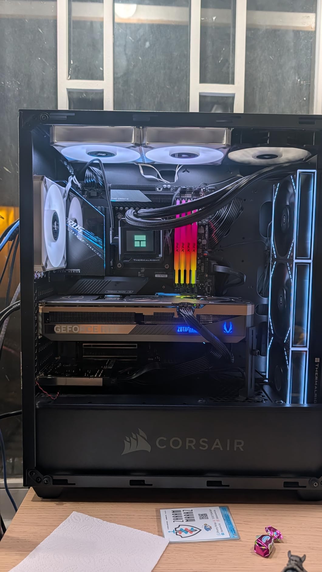 ZOTAC Gaming GeForce RTX 5080 Solid CORE OC DLSS 4 16GB GDDR7 Gaming Graphics Card customer photo 1