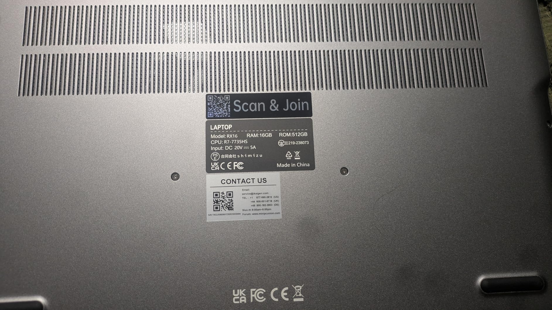 KAIGERR Laptop with Intel 12-Core i5 Processor (Up to 4.5GHZ), High Performance Laptop Computer with widows 11, Intel Iris Xe Graphics,16GB RAM 512GB SSD,WiFi 6, Webcam,15.6 inch IPS Display customer photo 2