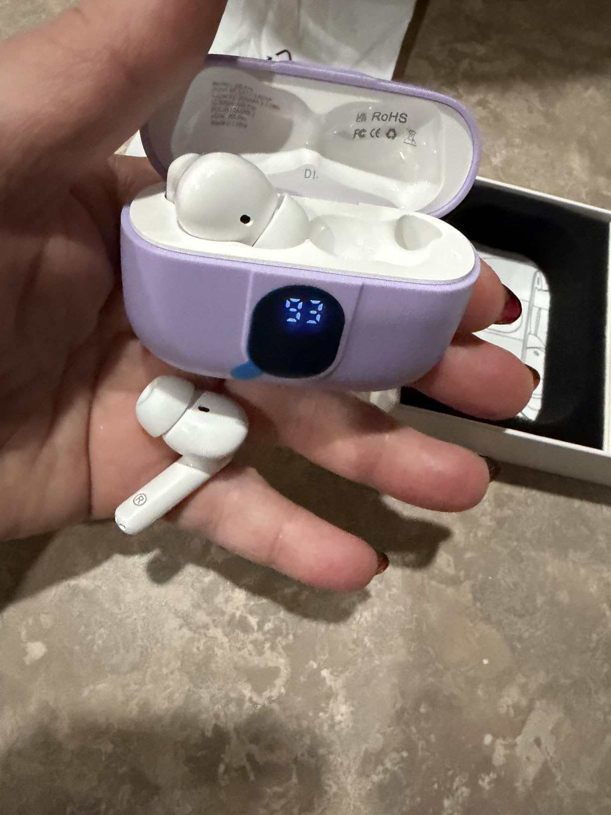 Ai Translation Earbuds Real Time, 3-in-1 Bluetooth 5.3 Translator Earbuds with 6 Translation Modes/164 Languages, No Subscription Required Translator Headphones, 40H Audifonos Traductores Inglés Español customer photo 1