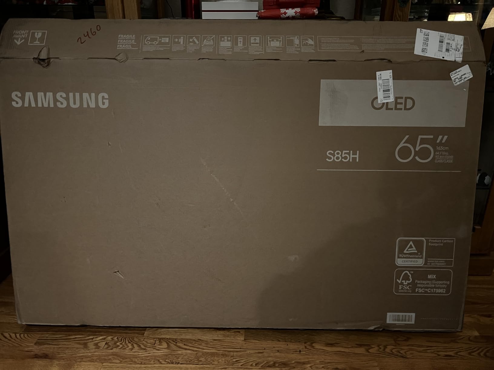 Samsung 48-Inch Class OLED S85H Series Samsung Vision AI Smart TV (2026 Model, 48S85H) OLED HDR, NQ4 AI Gen2 Processor, 4K AI Upscaling, AI Sound Controller, Color Booster Pro, Alexa Built-in customer photo 1