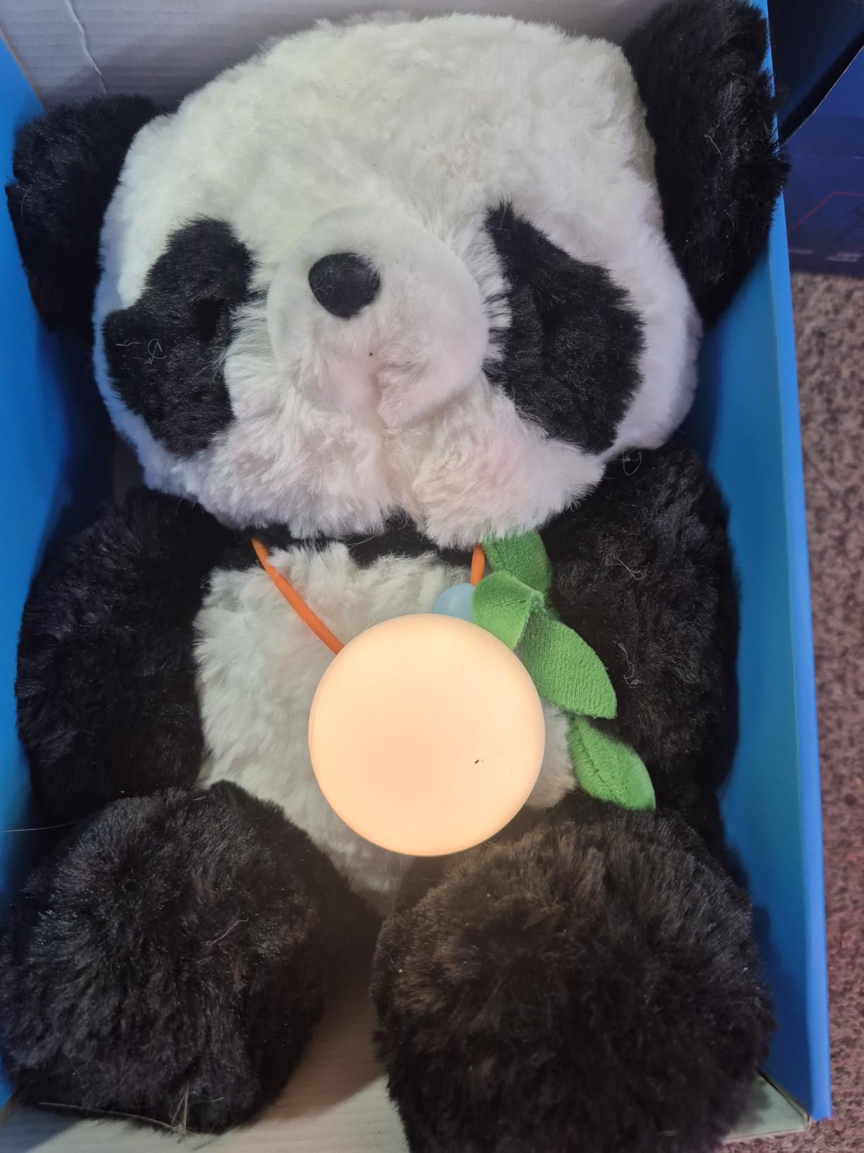 Smart AI Plush Toy Panda, Interactive Stuffed Animal for 3+ Kids, Screen-Free Educational Emo Robot with Advanced AI, APP with 16 Characters, Unique Gifts for Girls & Boys. Bedtime Companion customer photo 1