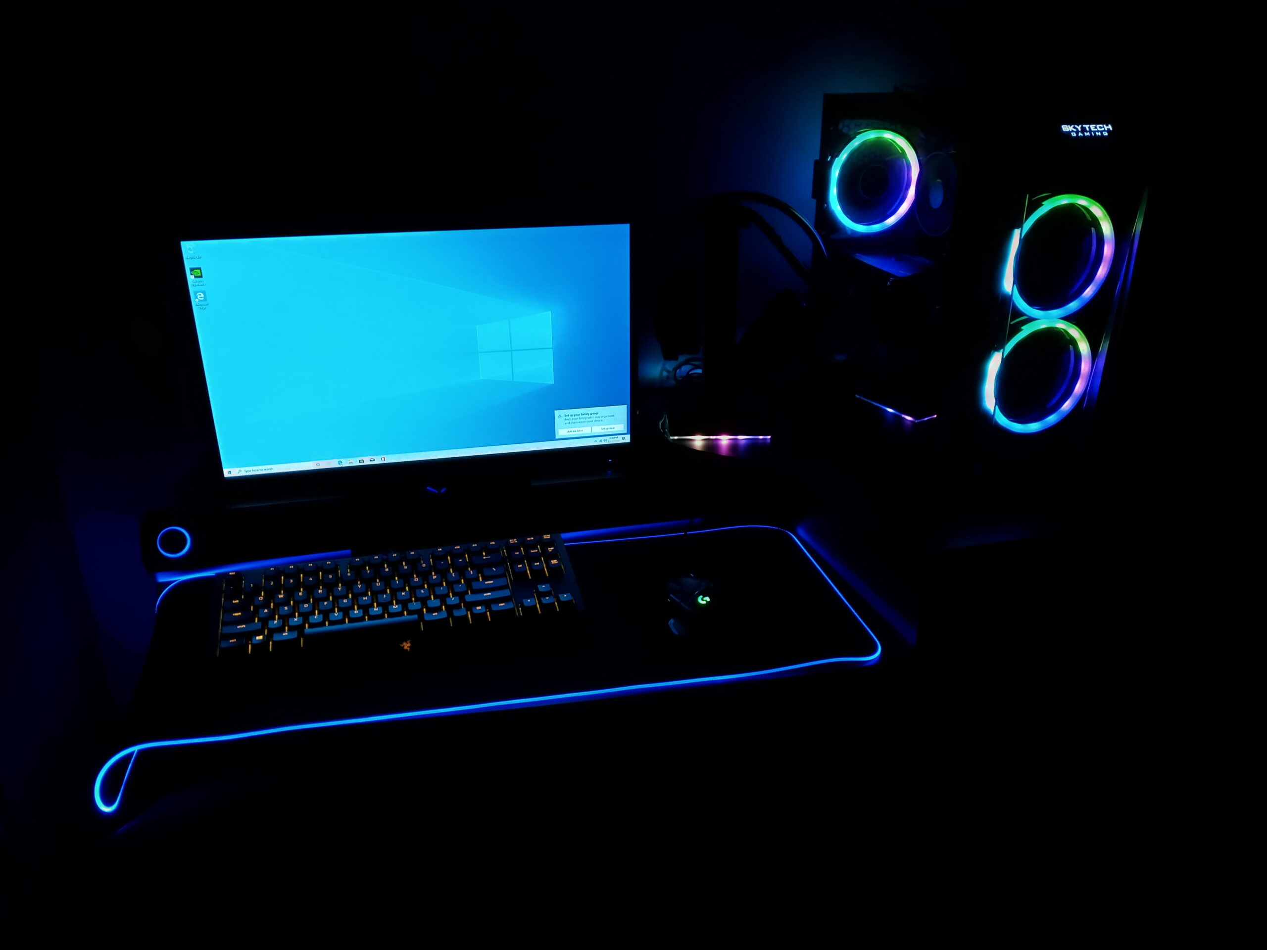 Skytech Gaming King 95 Gaming PC, Intel Ultra 7 270K Plus 5.4GHz, NVIDIA RTX 5080 16GB VRAM, 1TB Gen4 NVMe SSD, 32GB DDR5 RAM 6000, 850W Gold ATX 3 PSU, 360 ARGB AIO, WI-FI 6, Windows 11, Desktop customer photo 1