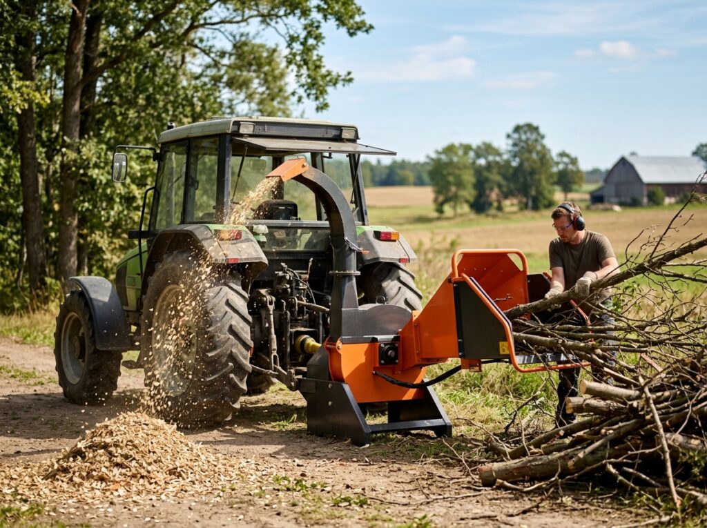 Best PTO Wood Chippers for Farm Tractors