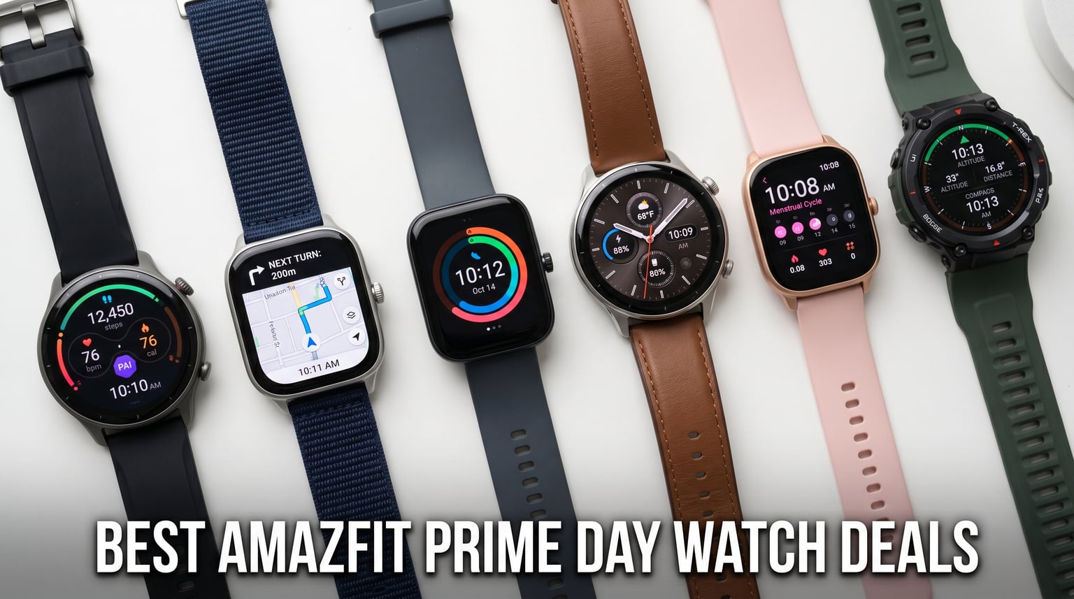 10 Best Amazfit Prime Day Deals (August 2026) – Upto 40% Off