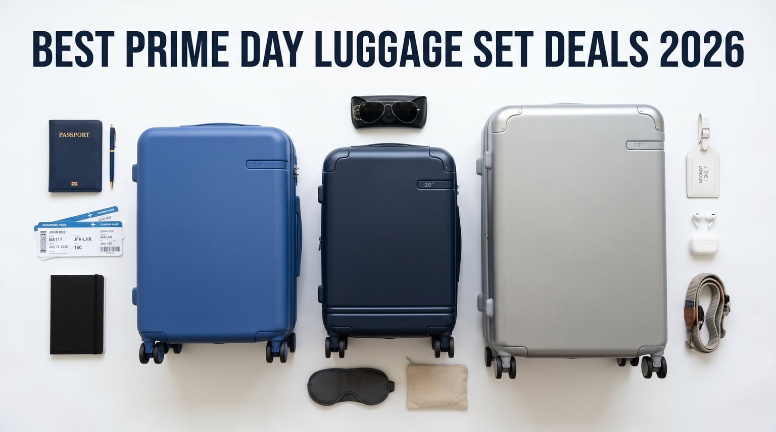 15 Best Amazon Prime Day Luggage Set Deals (August 2026)
