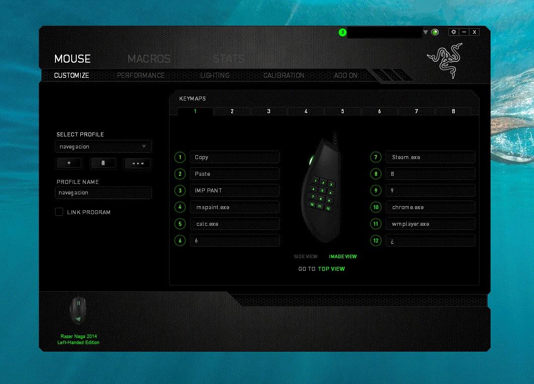 Razer Naga Left-Handed Edition - Ergonomic MMO Gaming Mouse with 12 Programmable Thumb Buttons, 8,200 DPI customer photo 1