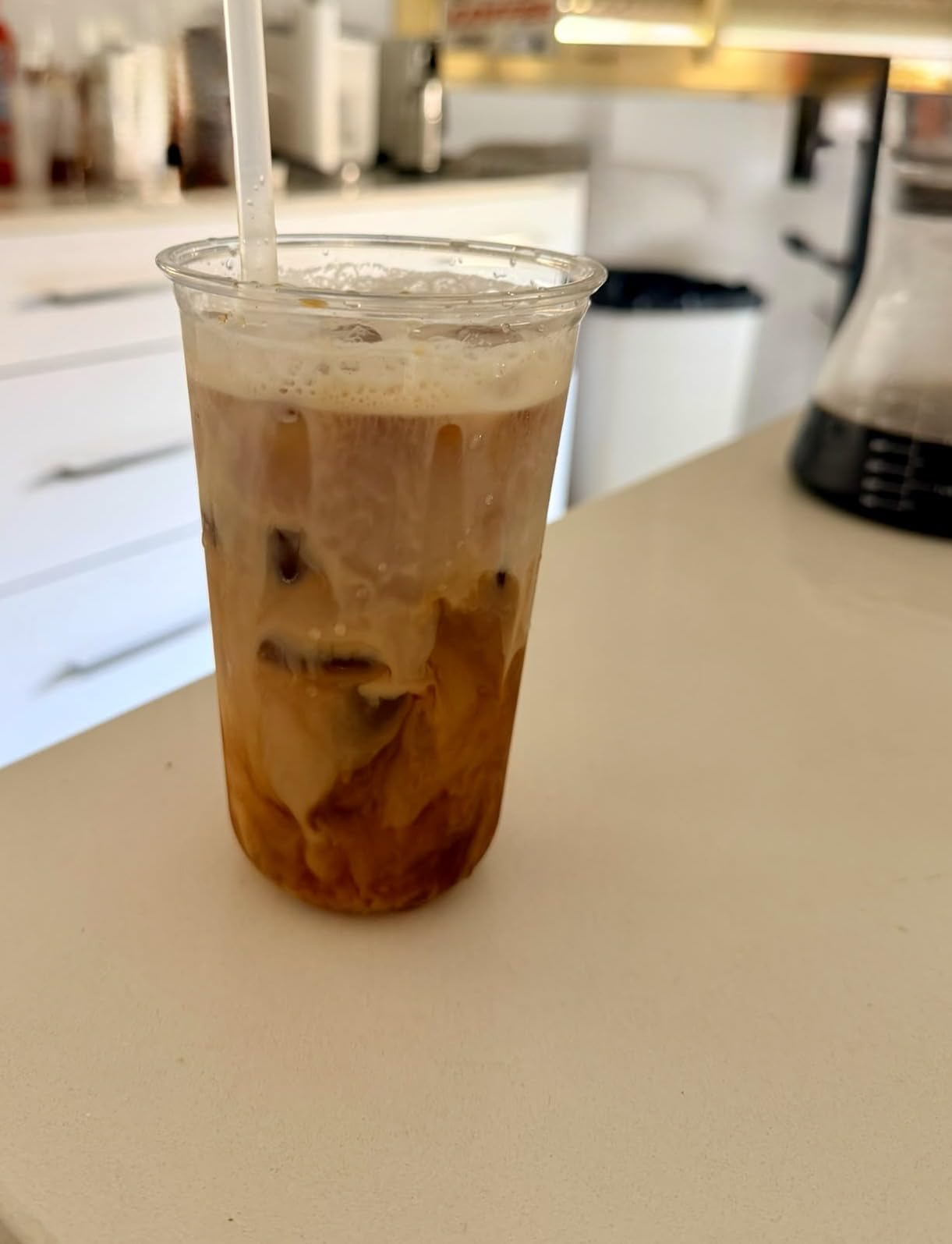 OXO Good Grips Cold Brew Coffee Maker, 32 oz, Iced Coffee Maker with Carafe | Low-Acid Concentrate for 14 Drinks, Fine Filter, Smooth Hot or Iced Coffee, Cafe-Quality, Coffee at Home, At Home Barista customer photo 1