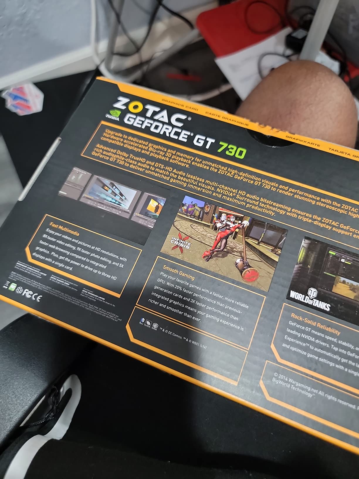 ZOTAC GeForce GT 730 Zone Edition 4GB DDR3 PCI Express 2.0 x16 (x8 Lanes) Graphics Card (ZT-71115-20L) customer photo 2