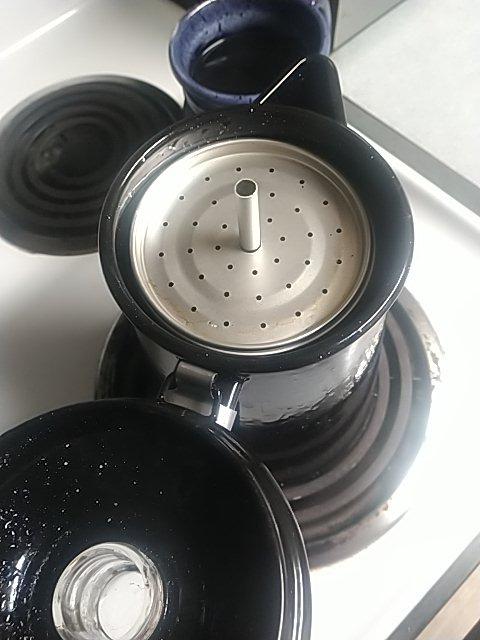 GSI Outdoors Percolator Coffee Pot, Enamelware Campfire Coffee Boiler Kettle for Outdoor Camping, Cabin, RV, Kitchen customer photo 2