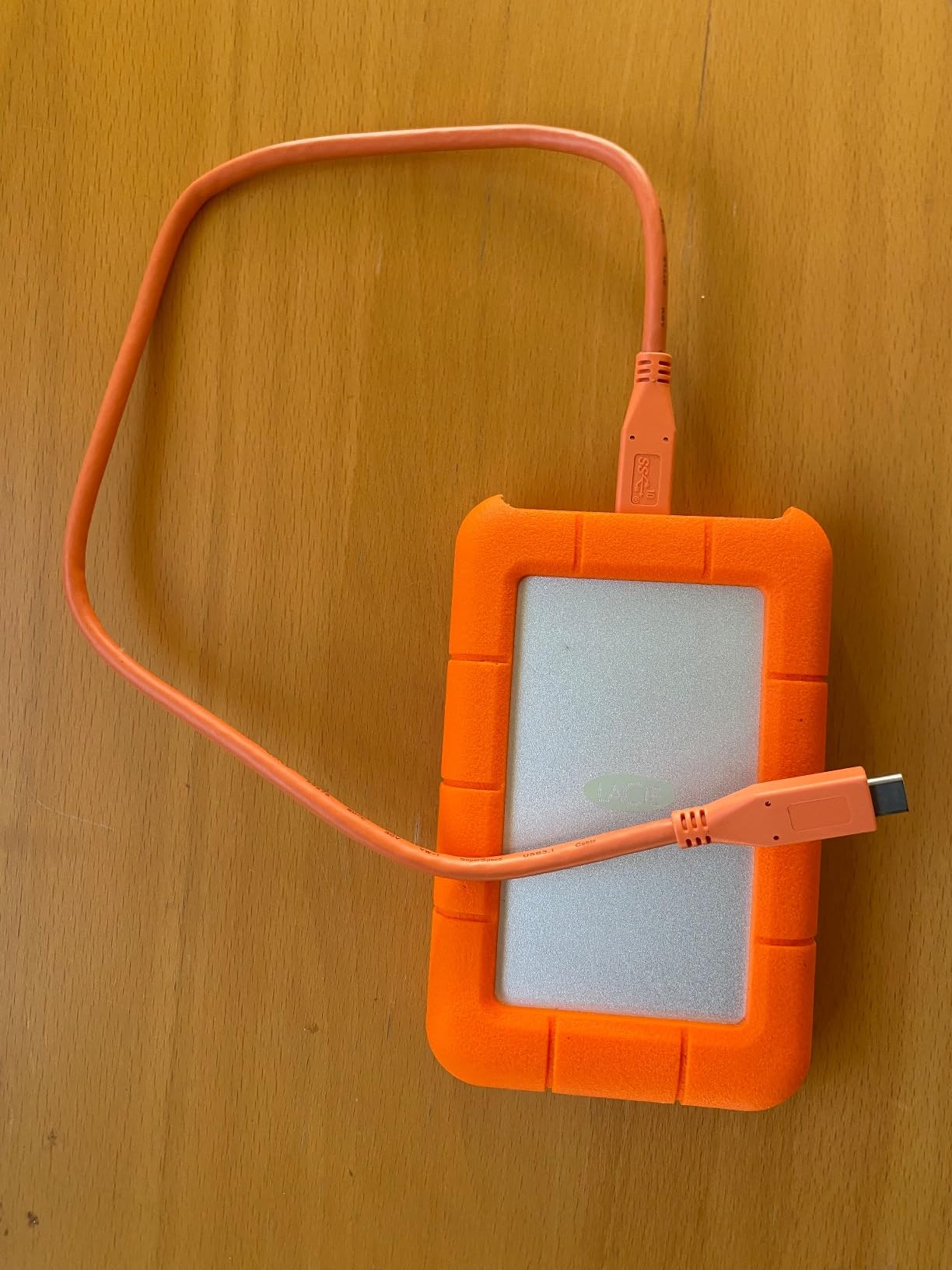 LaCie Rugged USB-C 2TB External Hard Drive Portable HDD, USB 3.0 Compatible, Drop Shock Dust Rain Resistant, for Mac and PC customer photo 2