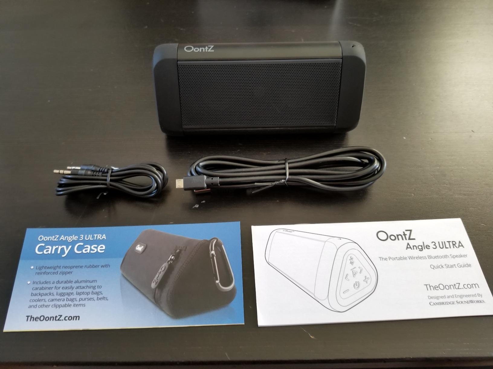 OontZ Angle 3 Ultra Gen 4 Bluetooth Speaker, 14W, IPX7 customer photo 2