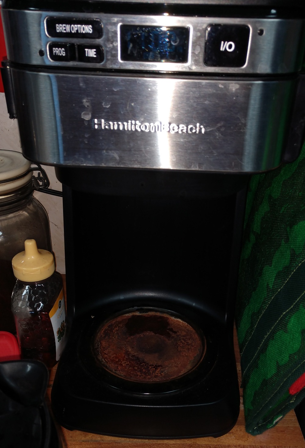Hamilton Beach FrontFill 12 Cup Programmable Drip Coffee Maker | Regular & Bold Brew Options | Auto Pause and Pour | Glass Carafe | Black with Stainless Accents | 46310 customer photo 2