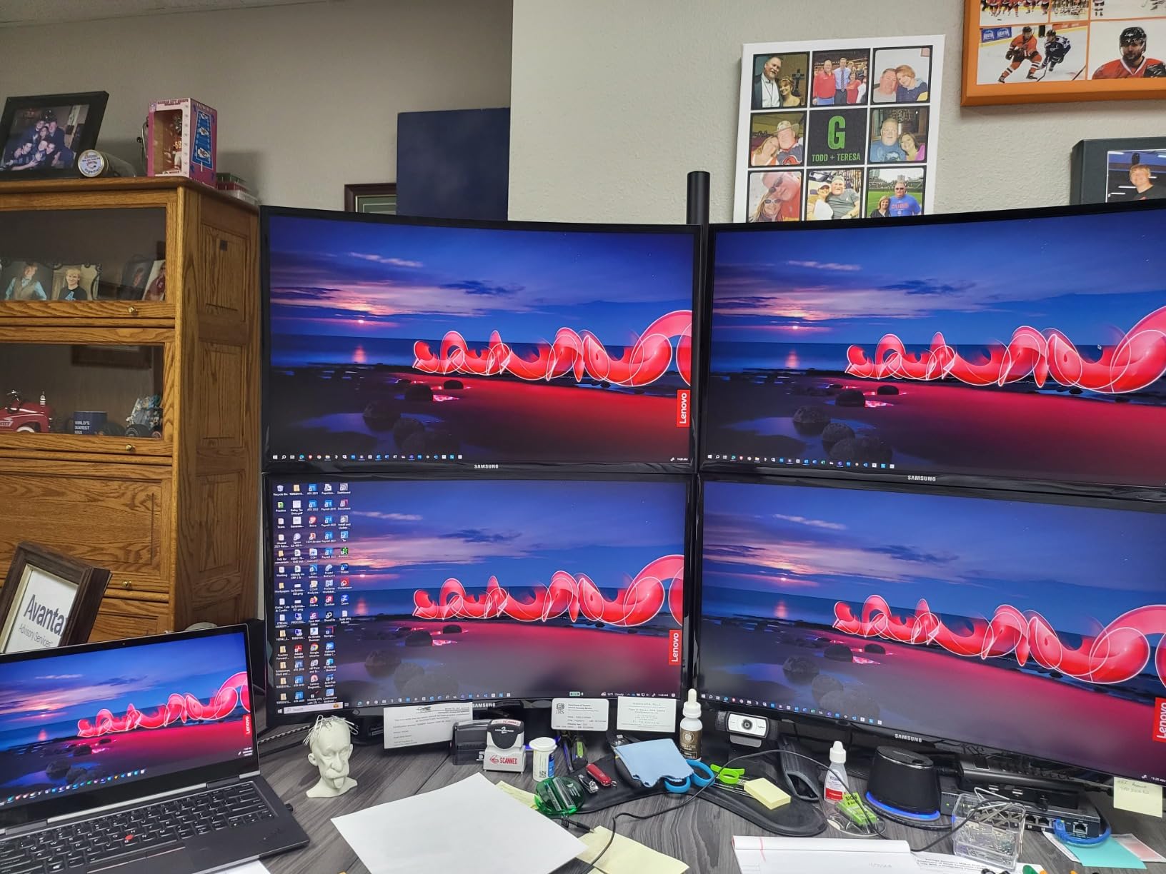 Plugable 13-in-1 USB C Docking Station 4K Triple Monitor with 100W Power Delivery | USB C Dock for Windows, Mac, ChromeOS, Thunderbolt | Driver Required | 3X HDMI and 3X DisplayPort (UD-ULTC4K) customer photo 2